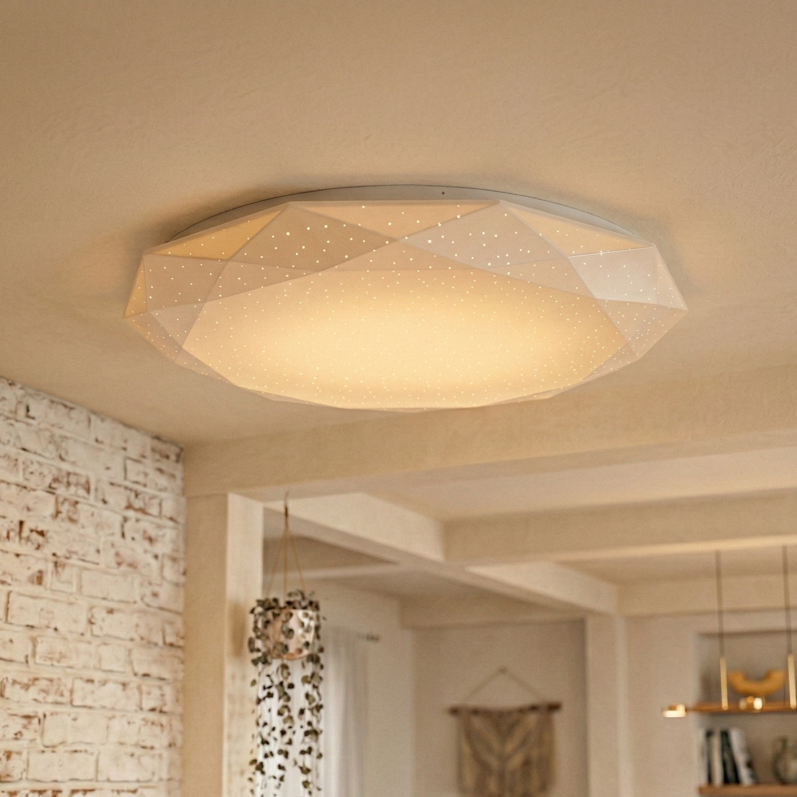 Plafoniera LED 44W Diamond Echivalent 500W 49CM