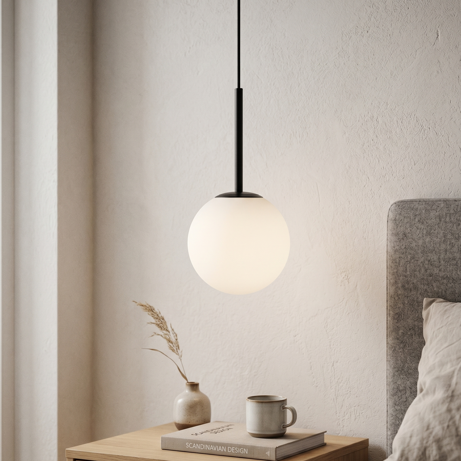 Pendul Abajur Mat Black
