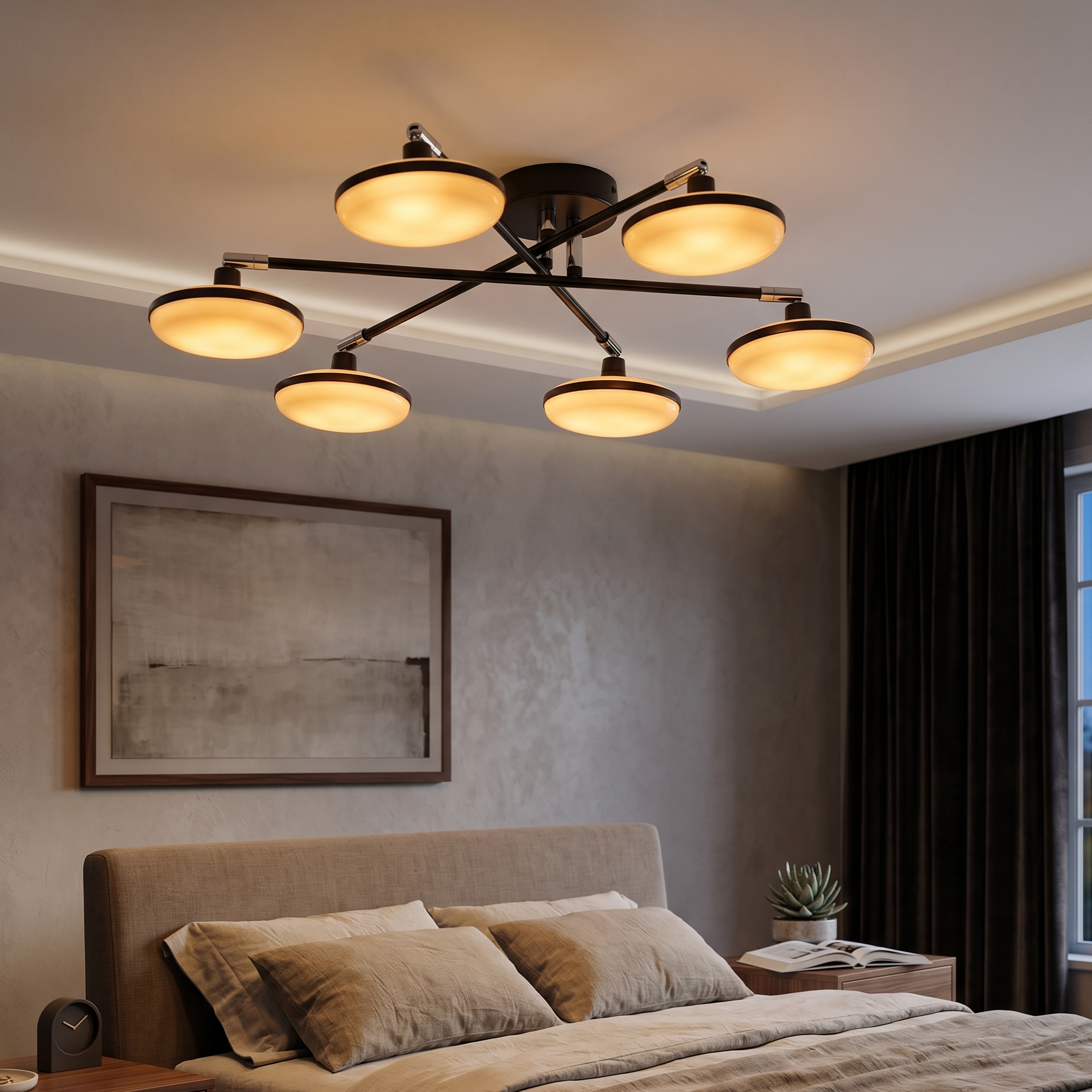 Lustra LED Aplicata Premium TINDRA Echivalent 300W