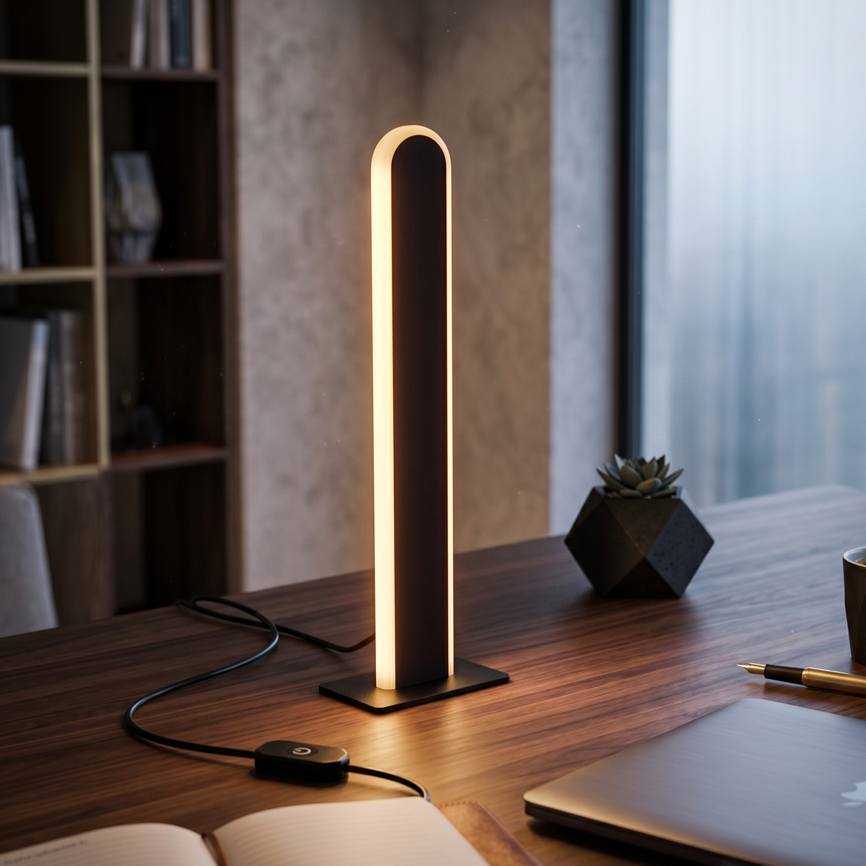 Veioza LED Decorativa Premium Black OMIRA