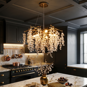 Candelabru Cristal LUXURY Golden Grapes 60CM