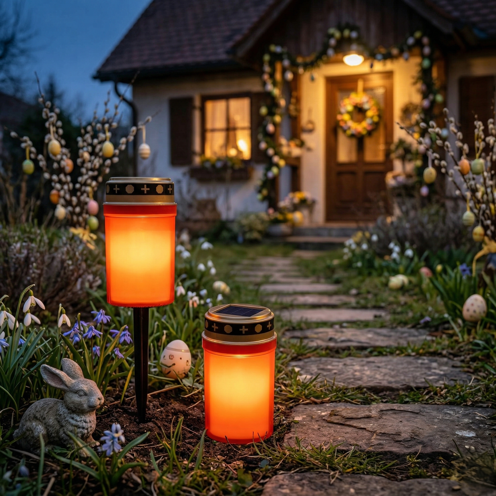 Lampa LED Solara Lumanare Decorativa