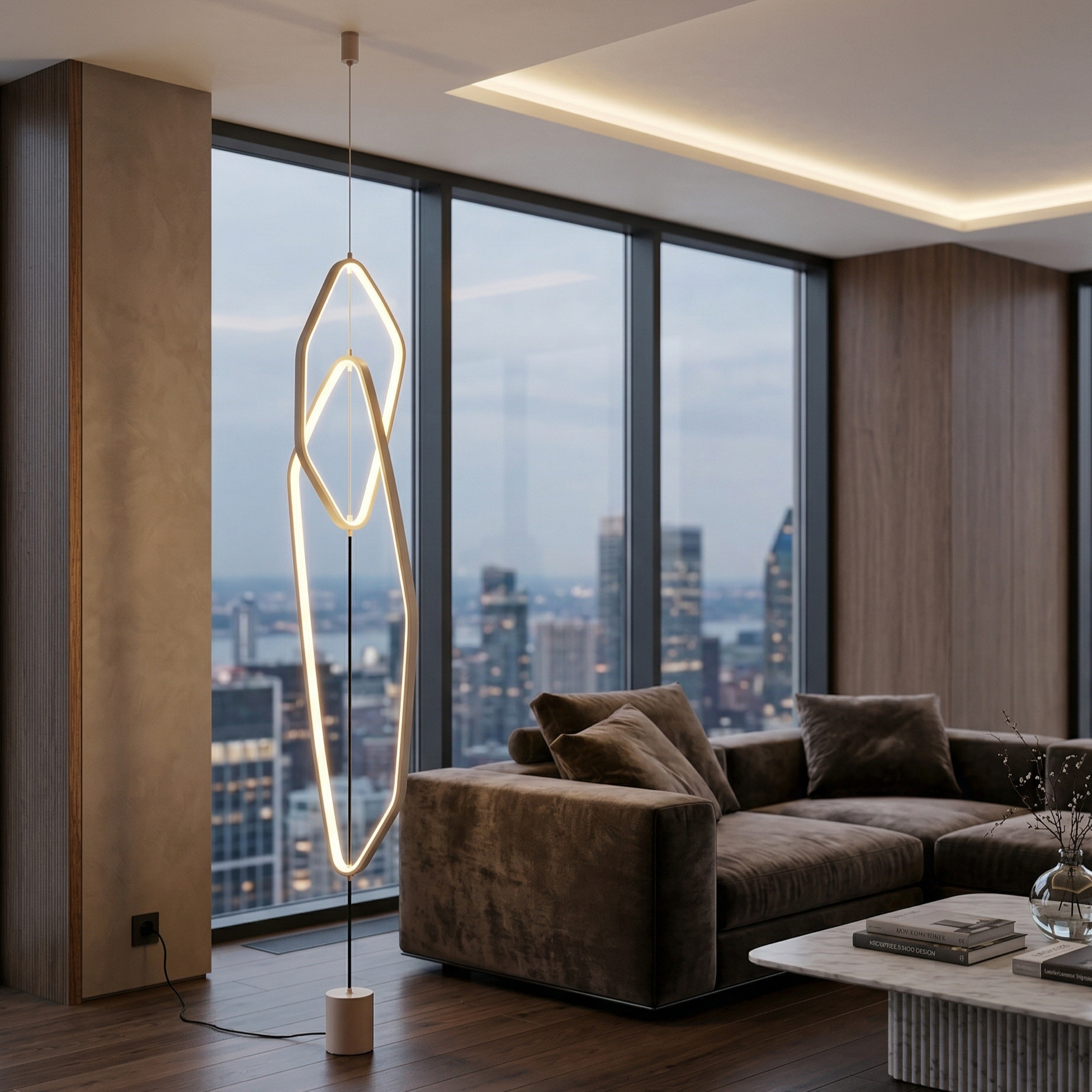 Lampadar Civasto Beige 140CM CINQUE Premium