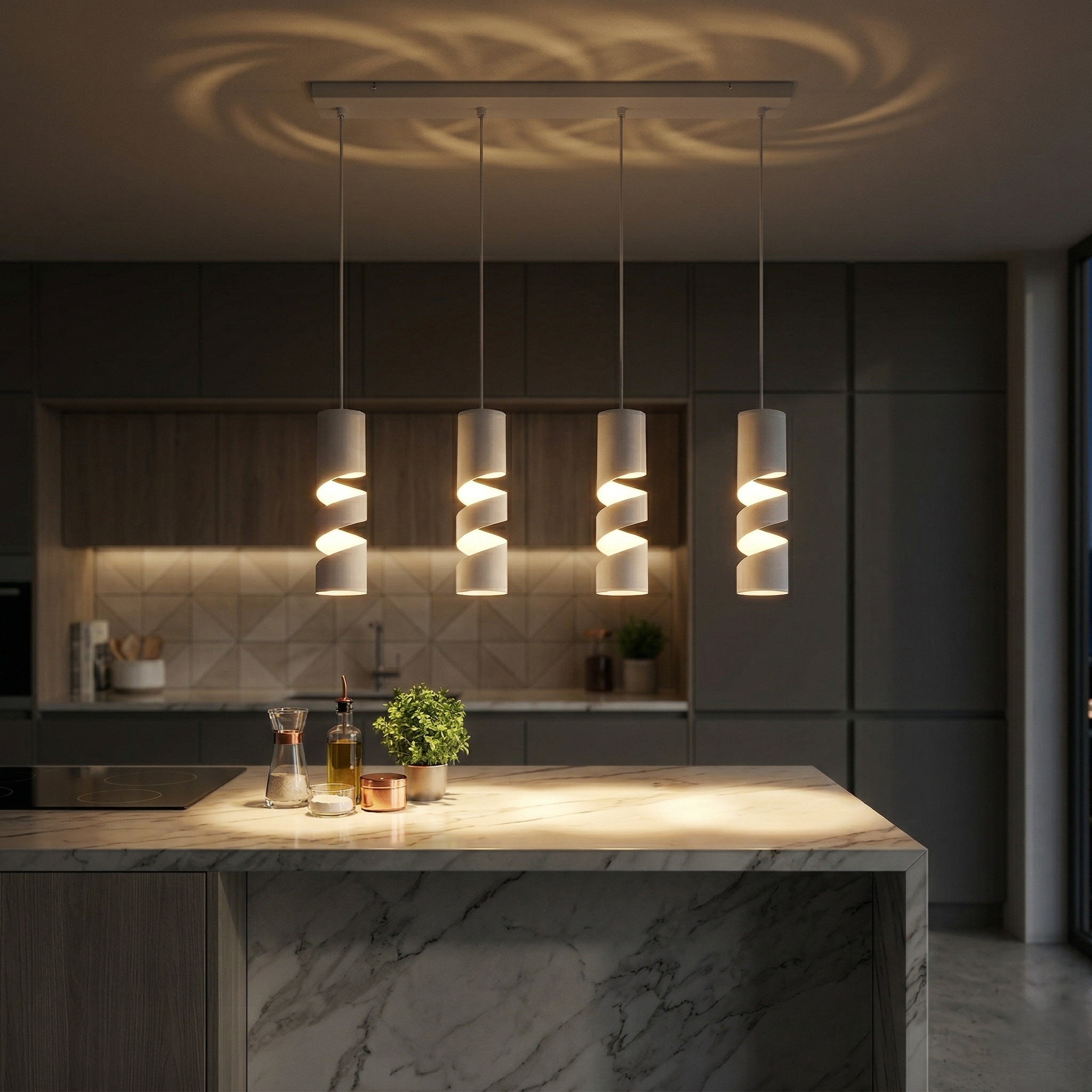 Lustra STREAM White 4XGU10