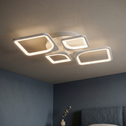 Lustra LED 2+2 DIAMOND White Echivalent 500W Telecomanda