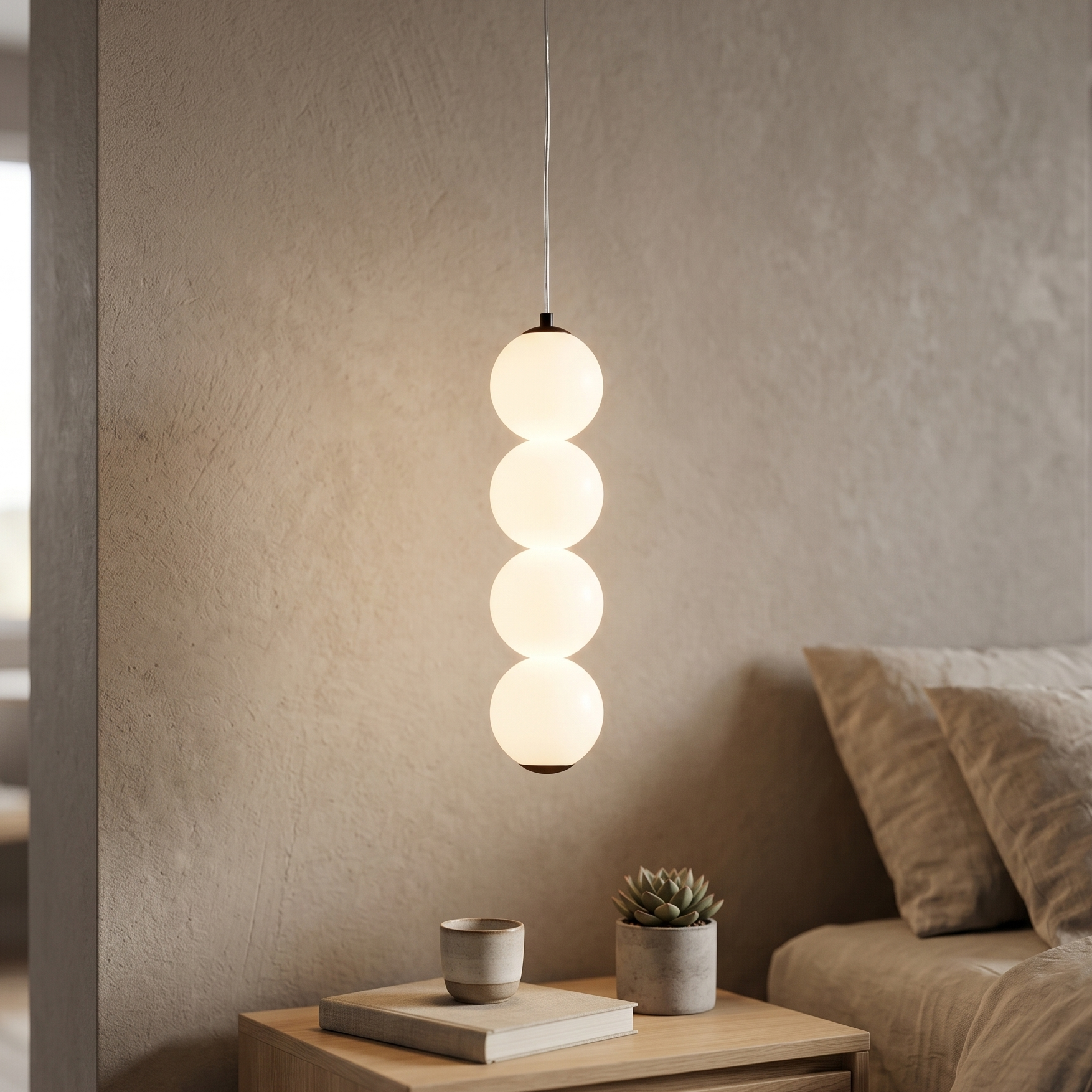 Pendul LED Abajur Mat Black Major VINTER Echivalent 300W