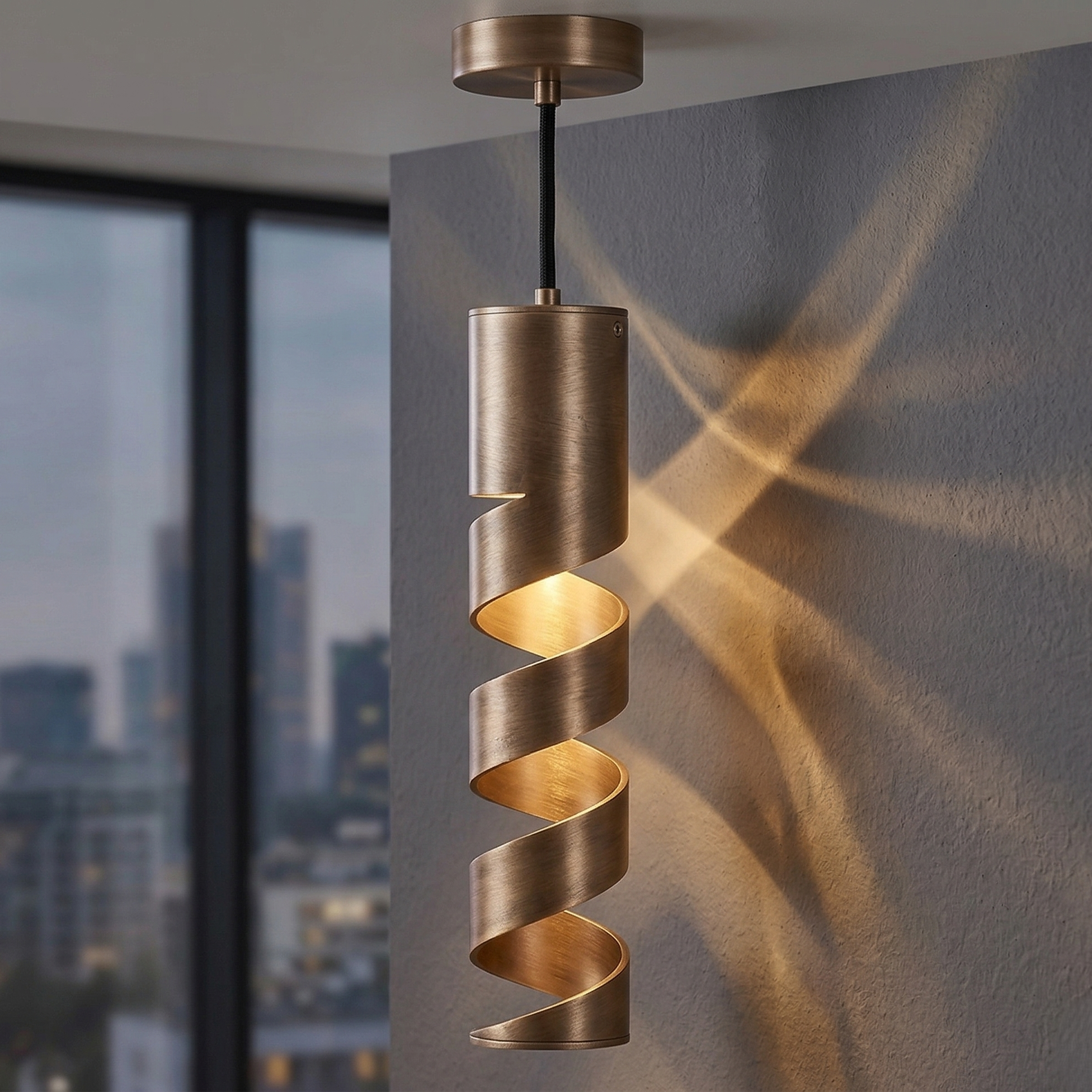 Pendul LED STREAM Coffee 1xGU10