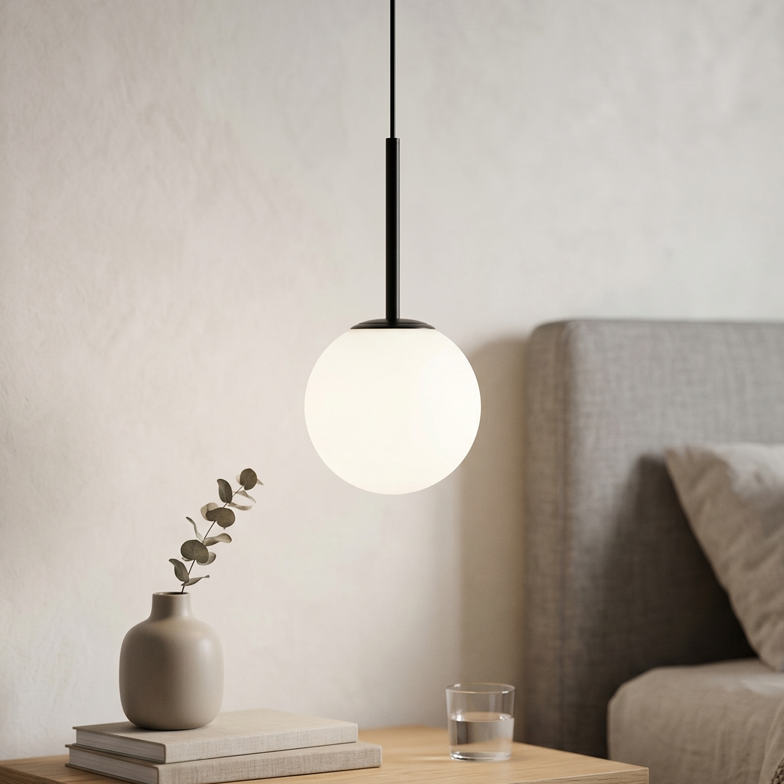 Pendul Abajur Mat Black