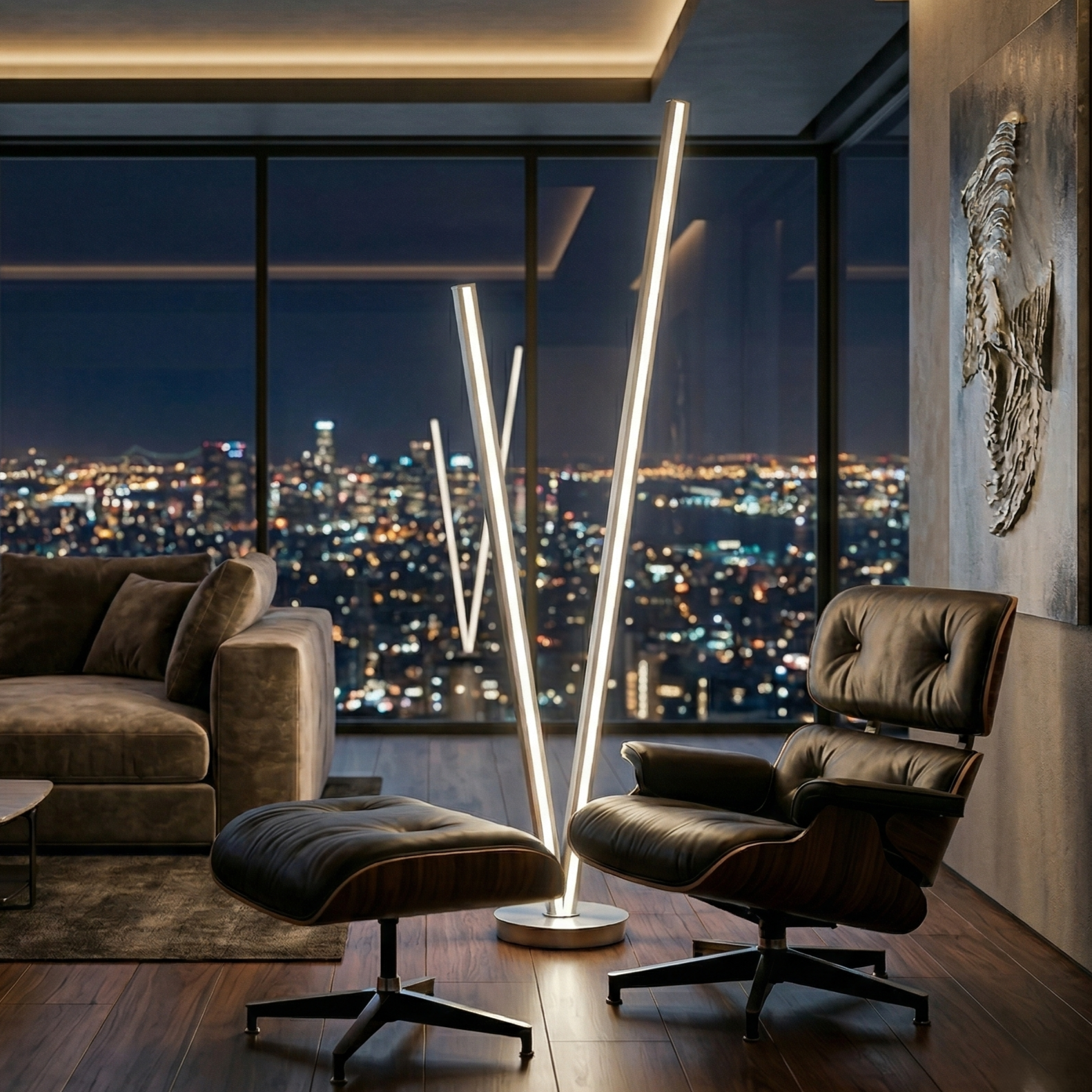 Lampadar PREMIUM CINQUE CICANTO WHITE 172CM