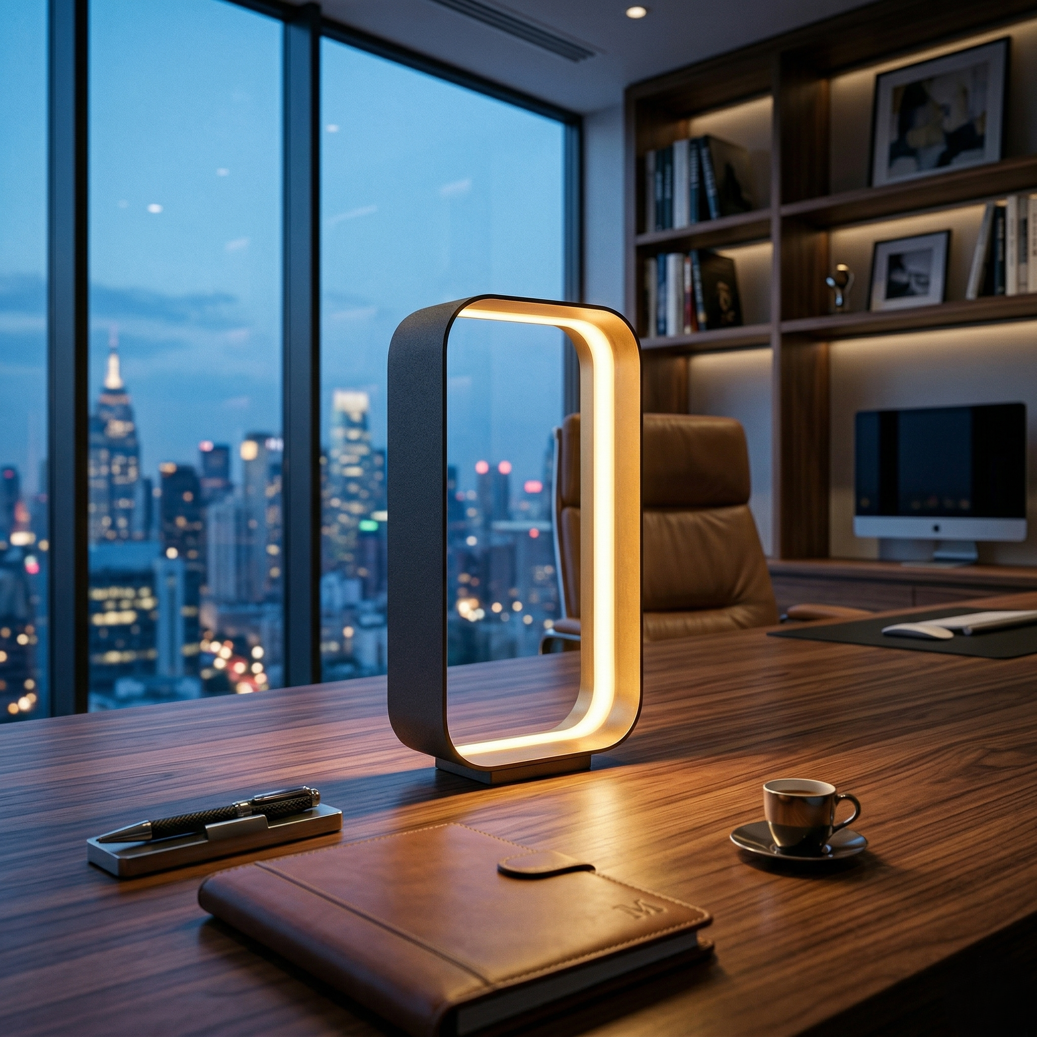 Veioza LED CIZIONE Black 41CM CINQUE Premium
