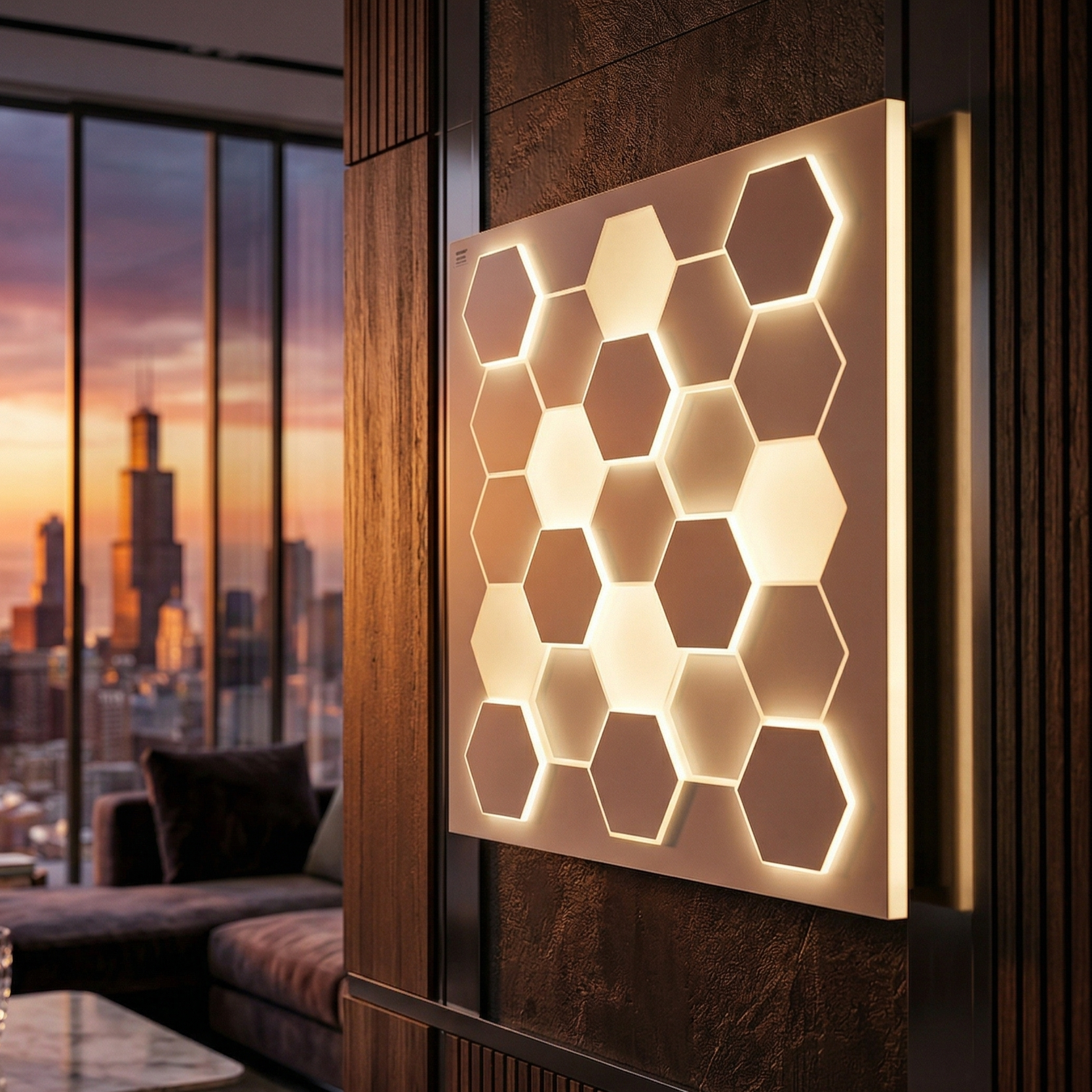 Aplica LED Cifavo White 55CM CINQUE Premium