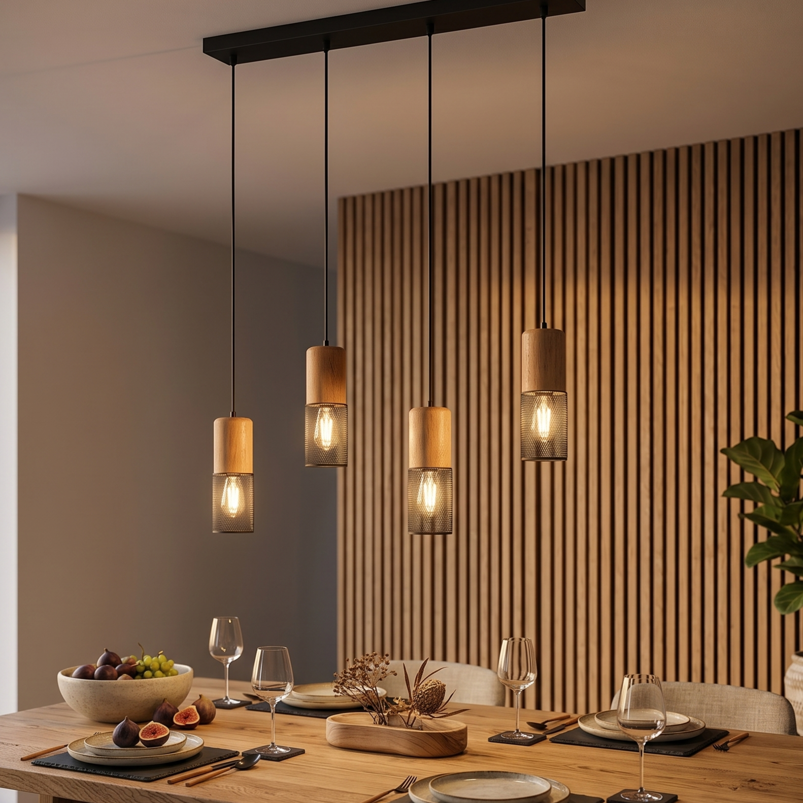 Lustra Suspendata Liniara Vintage TOSH 4xE27 Premium