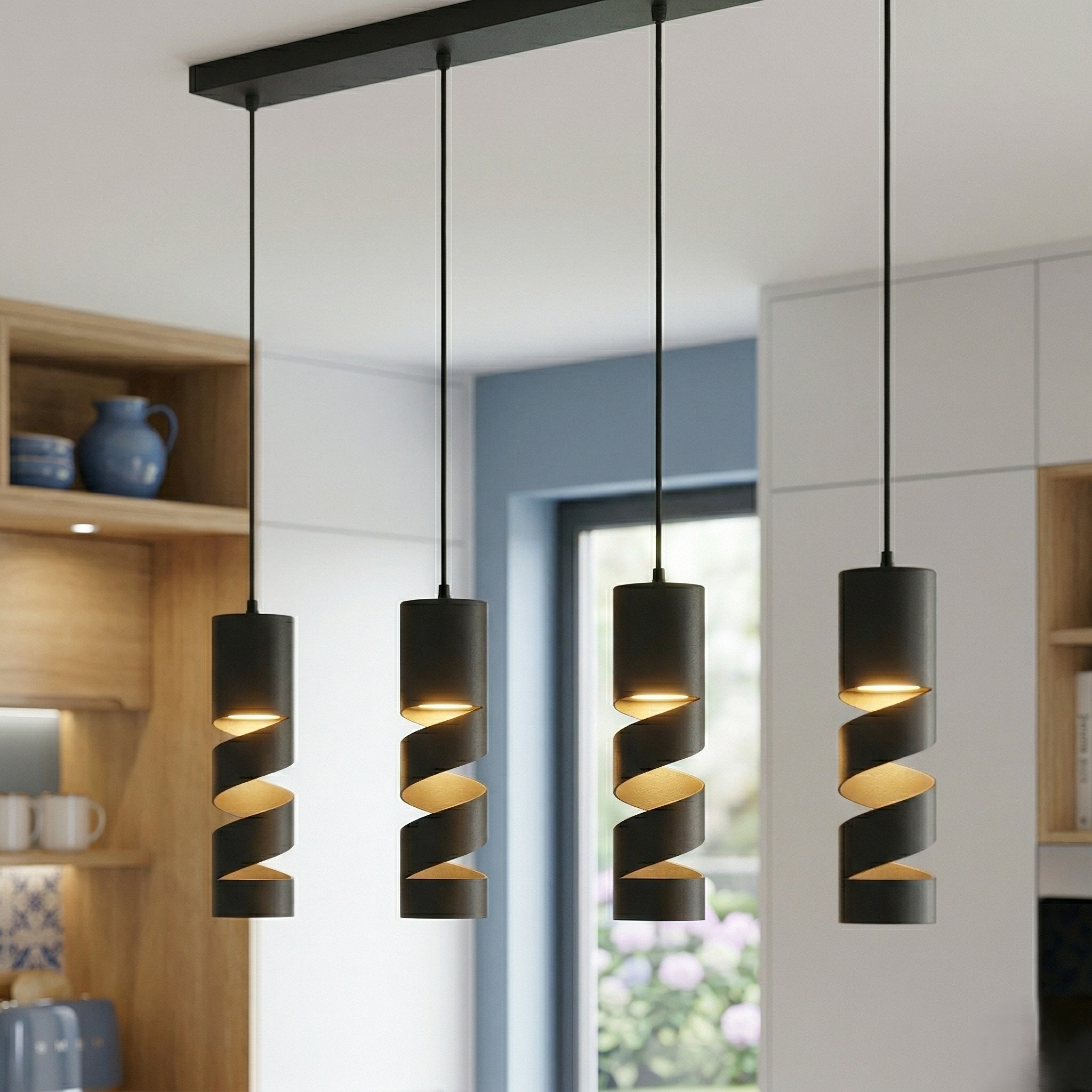 Lustra STREAM Black 4XGU10