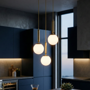 Lustra PREMIUM Abajur Mat Golden ROYAL BRASS 3xG9