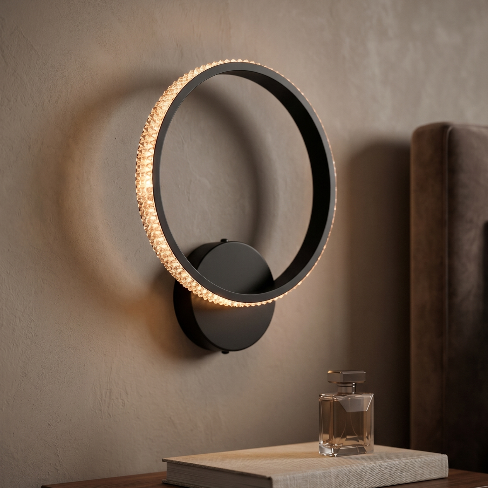 Aplica LED Black ZELA Echivalent 100W