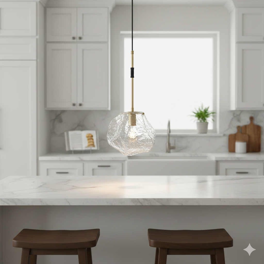 Pendul Cristal Luxury Golden ROCK by ZumaLine