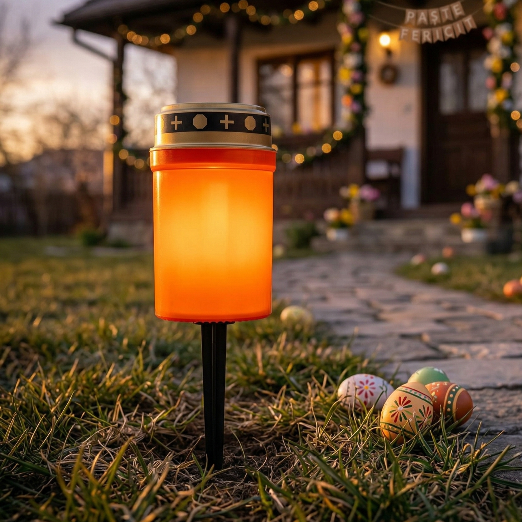 Lampa LED Solara Lumanare Decorativa