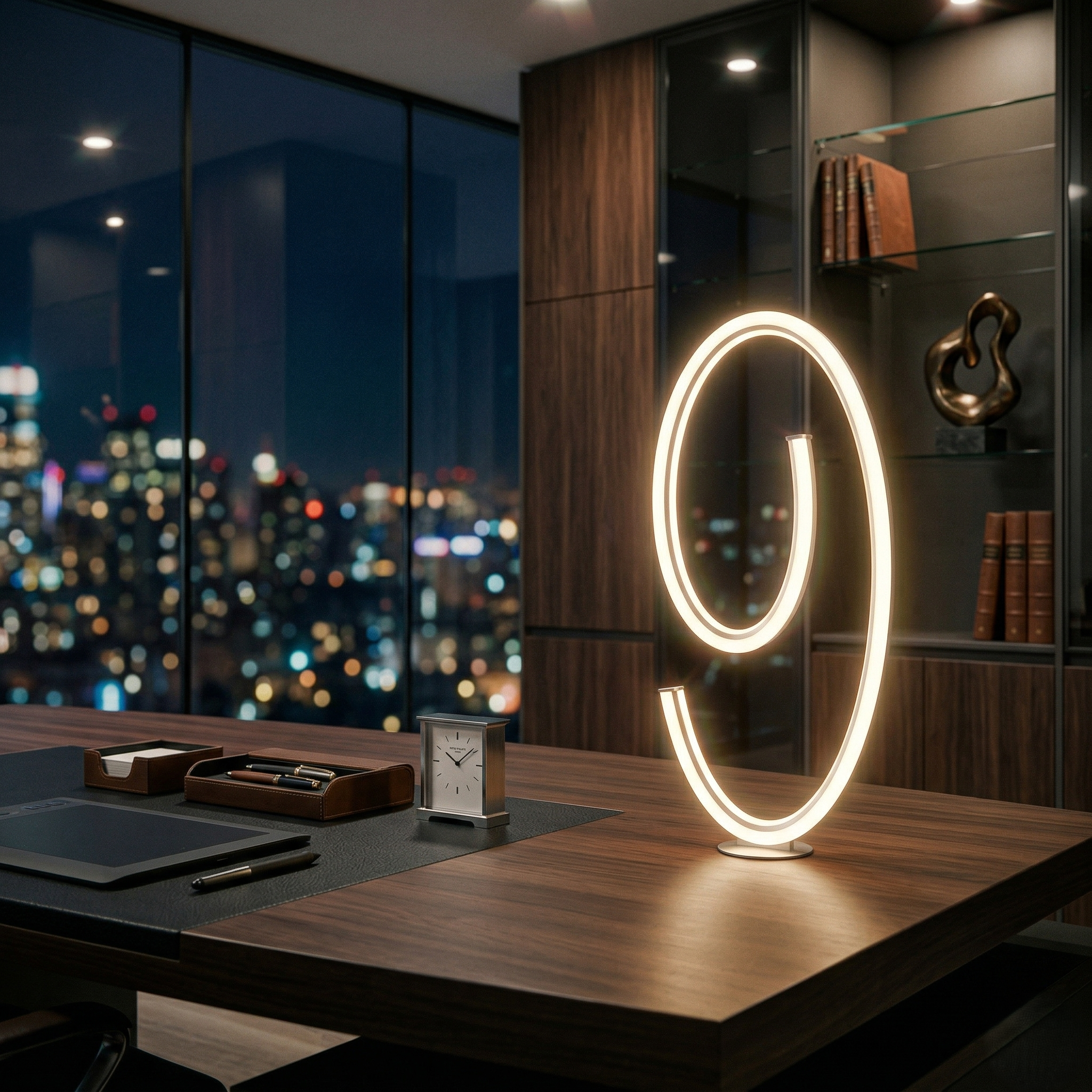 Veioza LED Ciola Silver 45CM CINQUE Premium