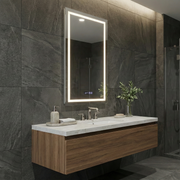 Oglinda LED CALYX 150x60cm Touch, 3 Lumini si Senzor Proximitate