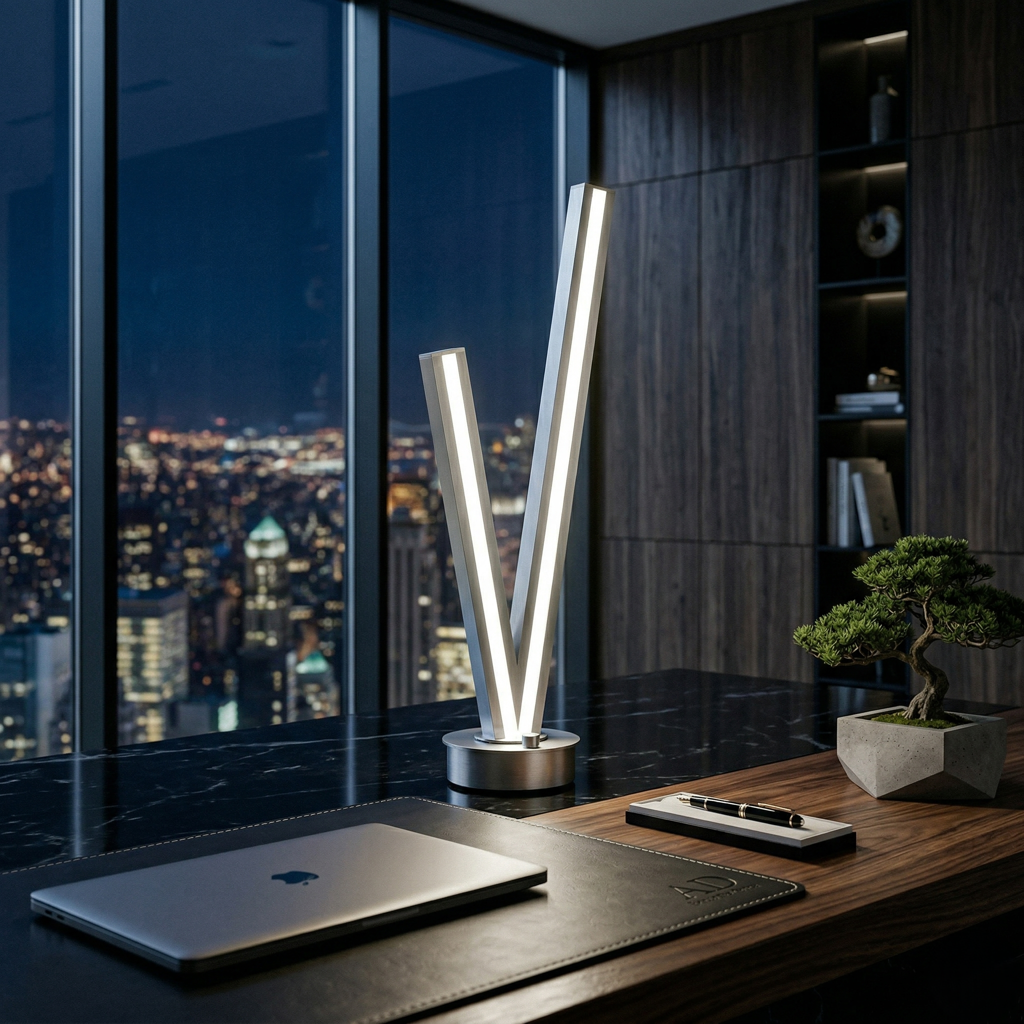 Veioza LED PREMIUM CINQUE CICANTO WHITE 67CM