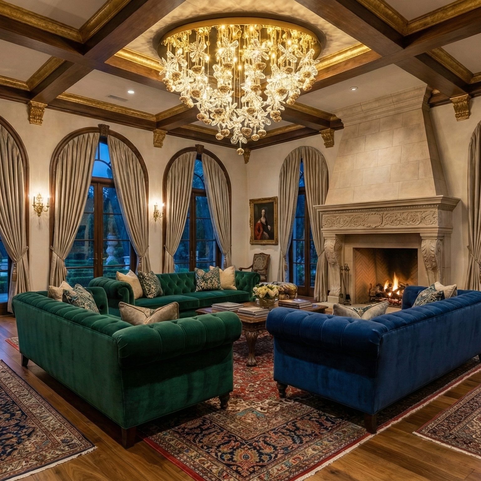 Lustra Aplicata Crystal PIANOPOLI 3 Gold Echivalent 800W