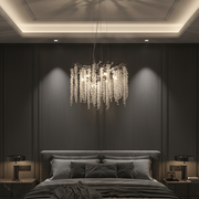 Candelabru Cristal LUXURY Silver Willow 46CM