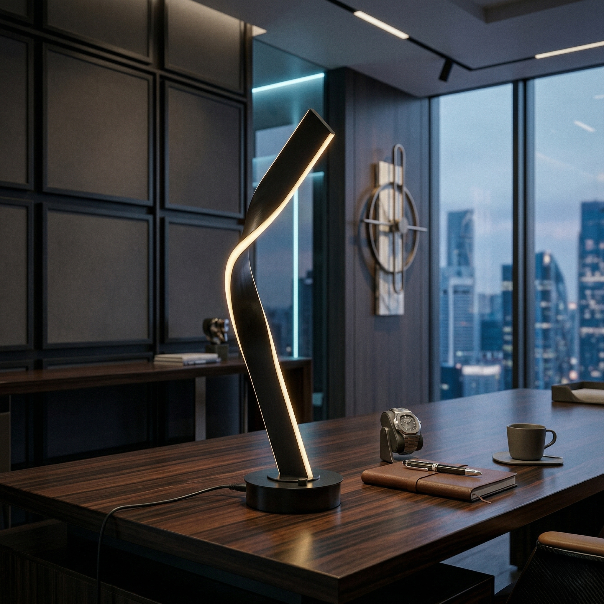 Veioza LED Cicenza Black 64CM CINQUE Premium