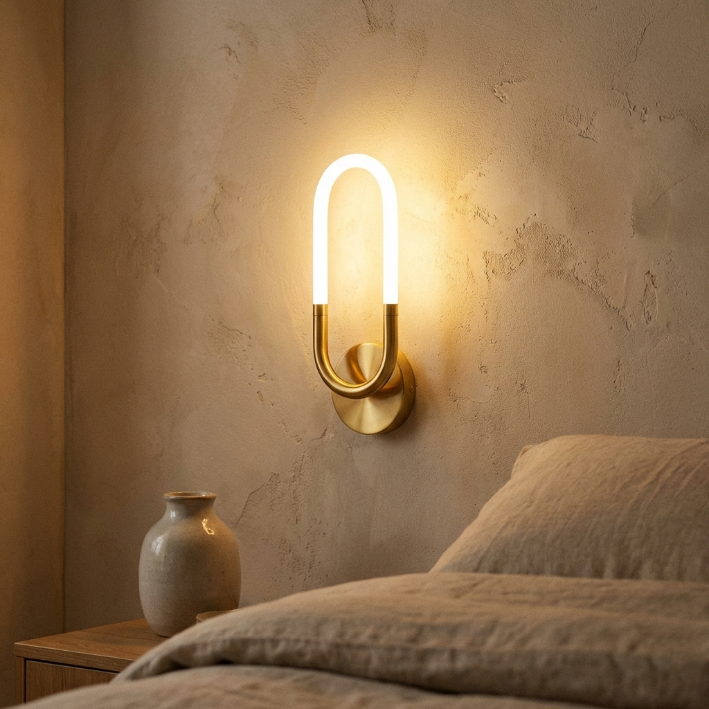 Aplica LED HALO Gold Echivalent 140W