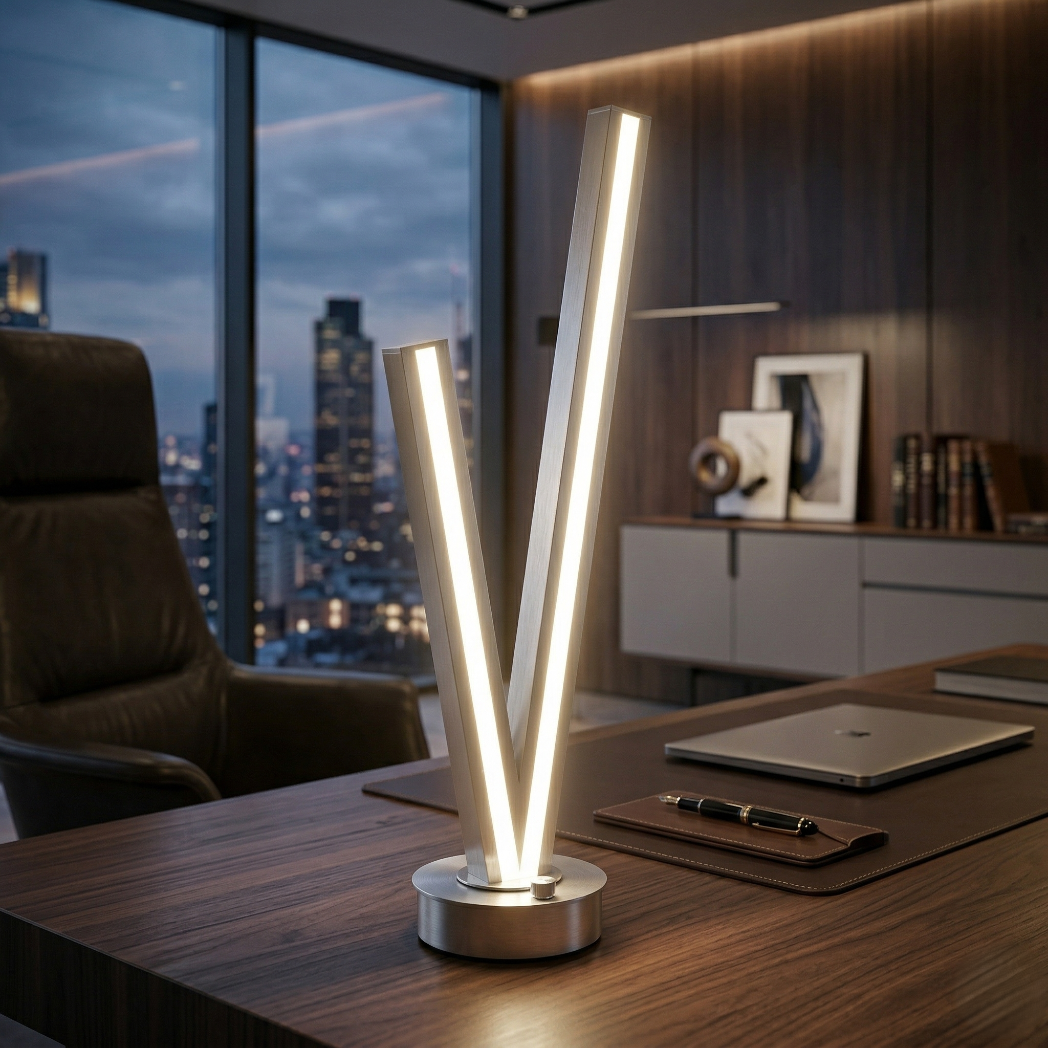 Veioza LED PREMIUM CINQUE CICANTO WHITE 67CM