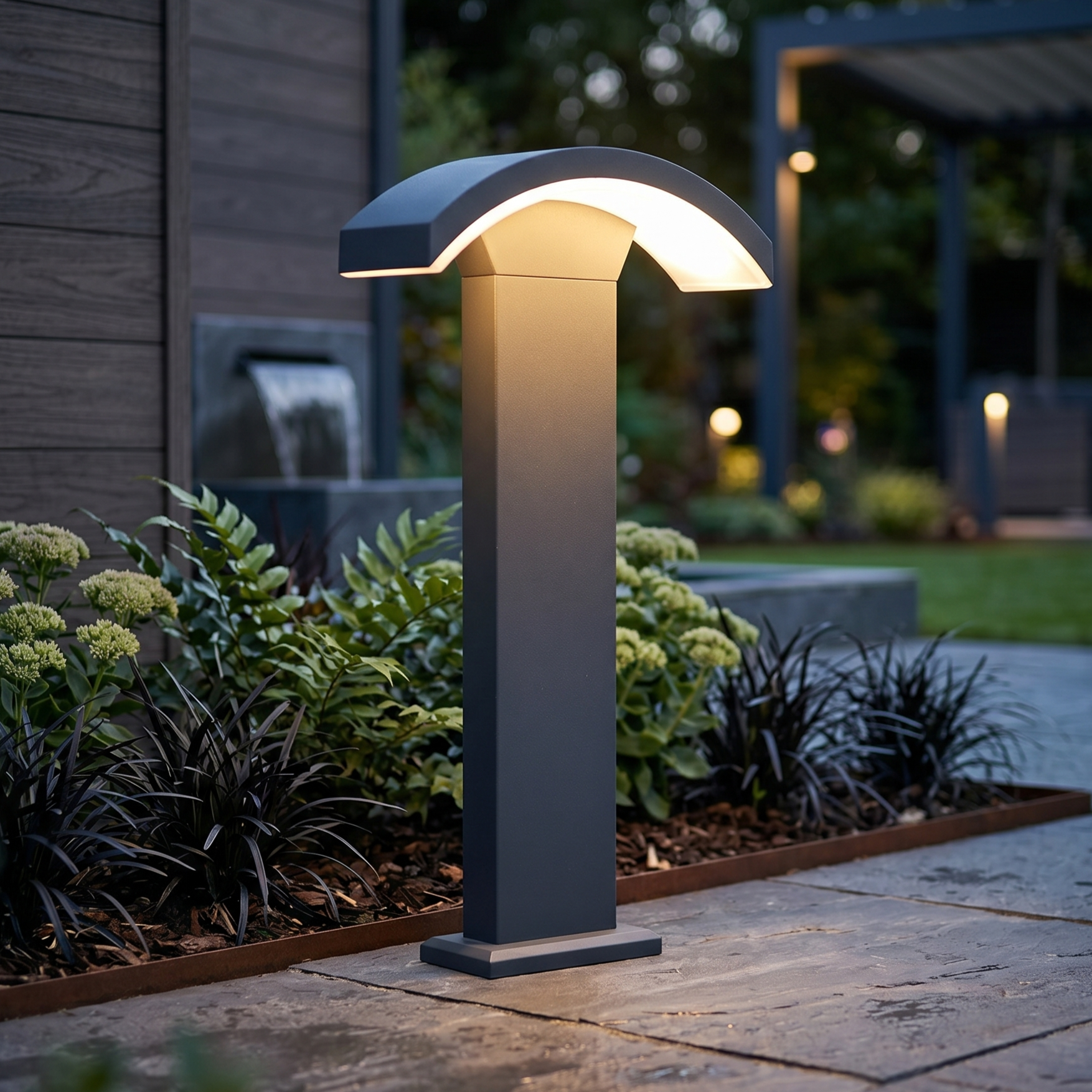Stalp Ornamental De Gradina LED 12W 600lm 3000K 60CM Helios
