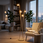 Lampadar Decorativ Premium CODA Bej 4xGX53