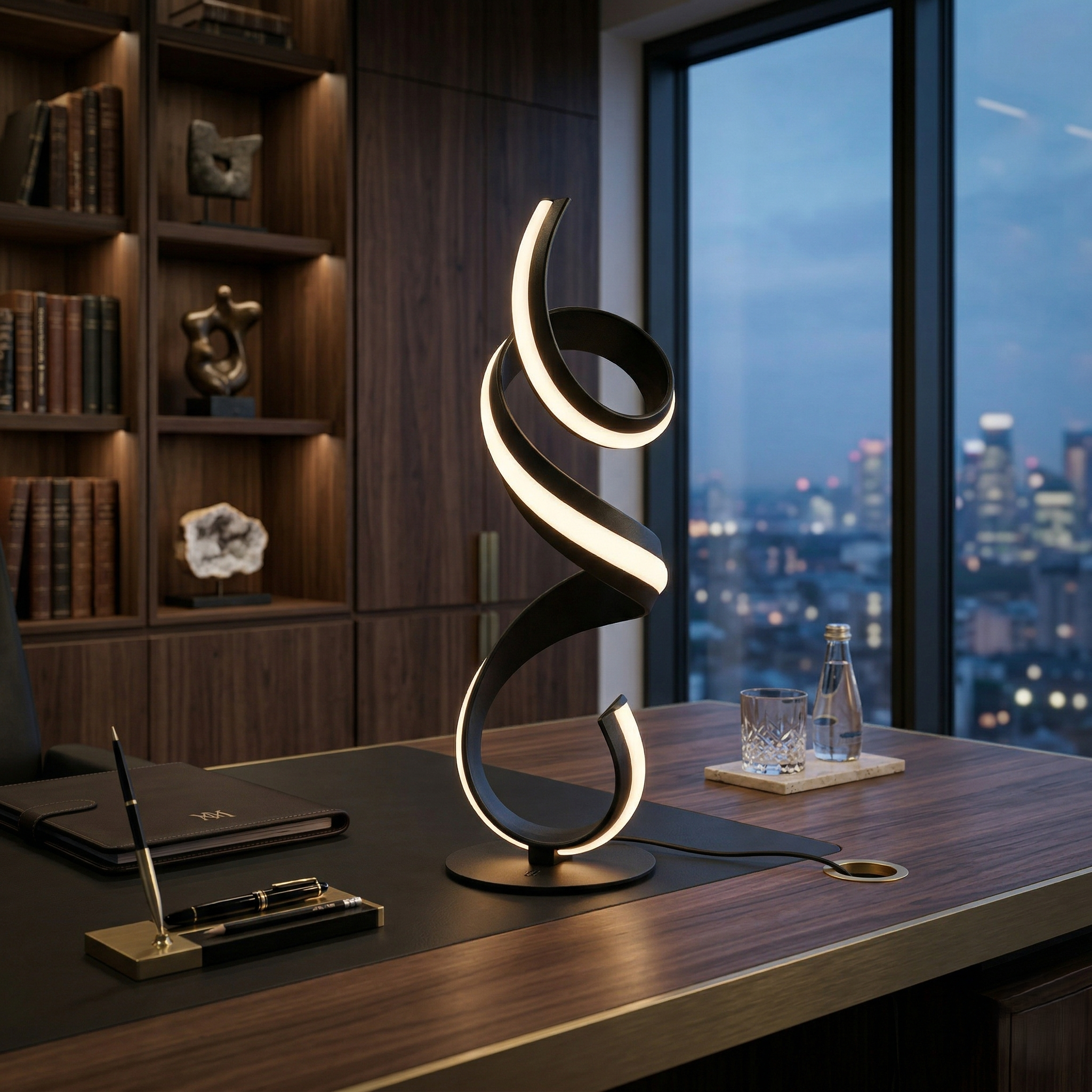 Veioza LED Cisenna Black 60CM CINQUE Premium
