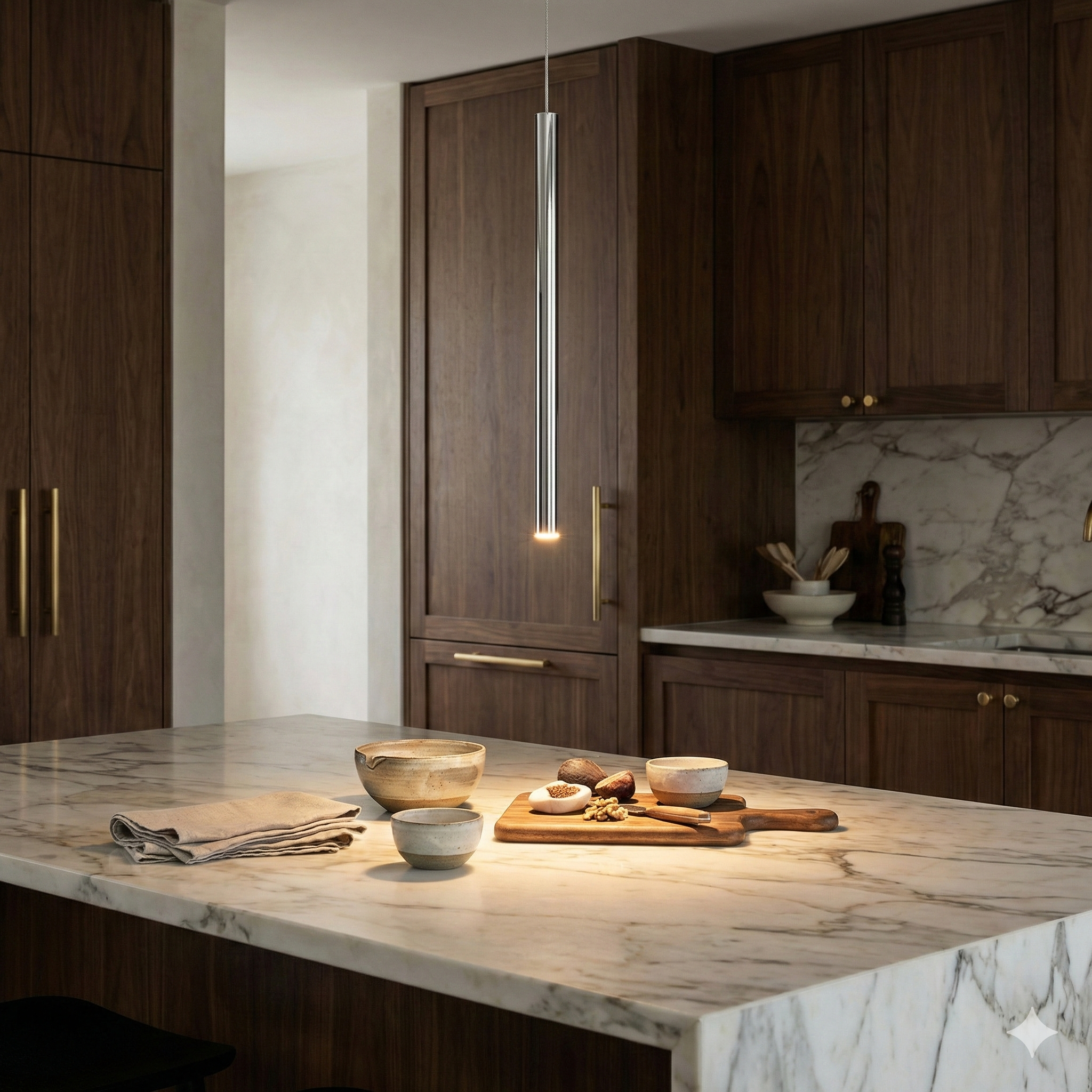 Pendul LED LOYA Chrome UltraSlim Premium by ZumaLine