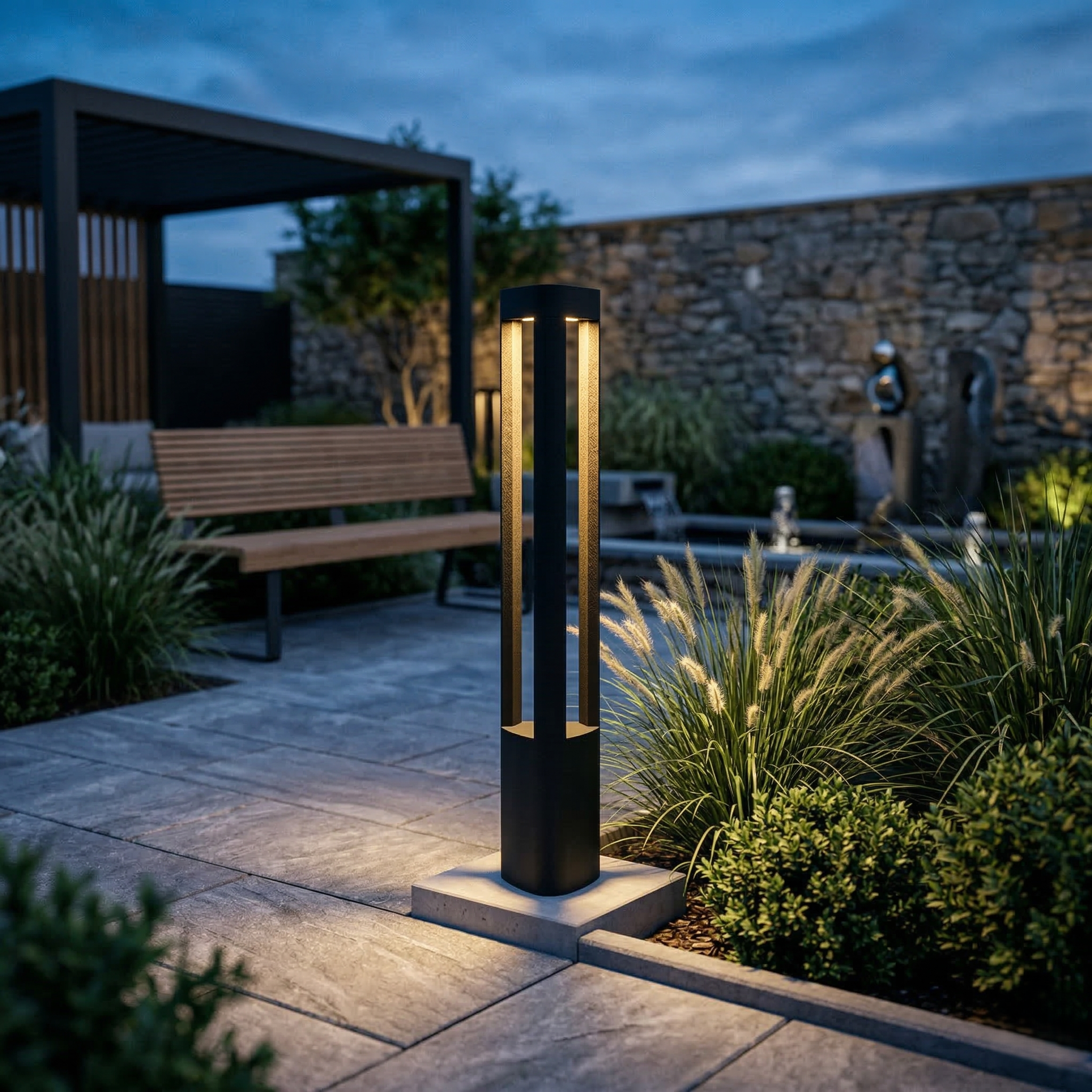 Stalp De Gradina LED DALLAS 80CM