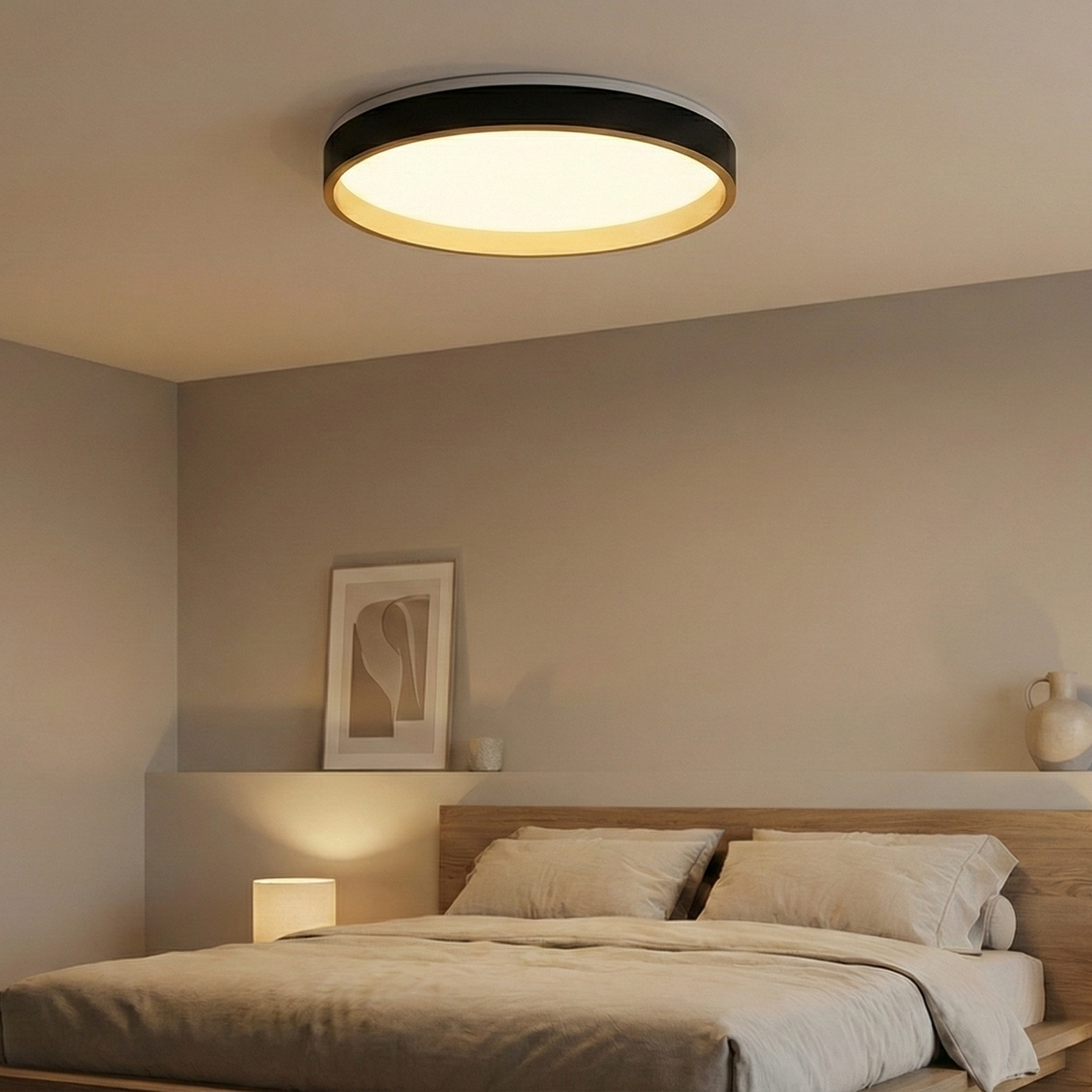 Plafoniera LED 39CM POLARIS GOLD 32W Echivalent 200W