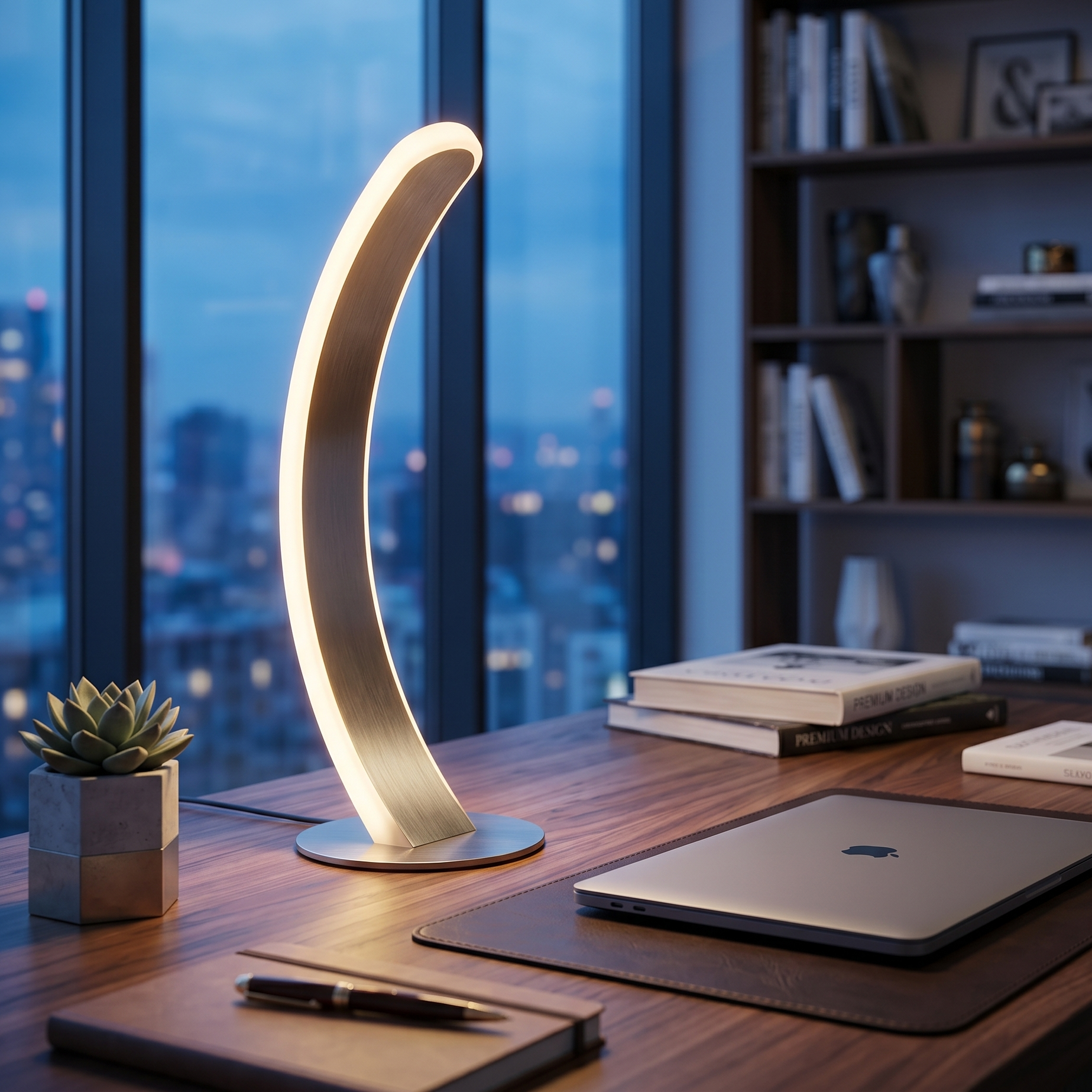 Veioza LED Decorativa Premium Silver ORIVA
