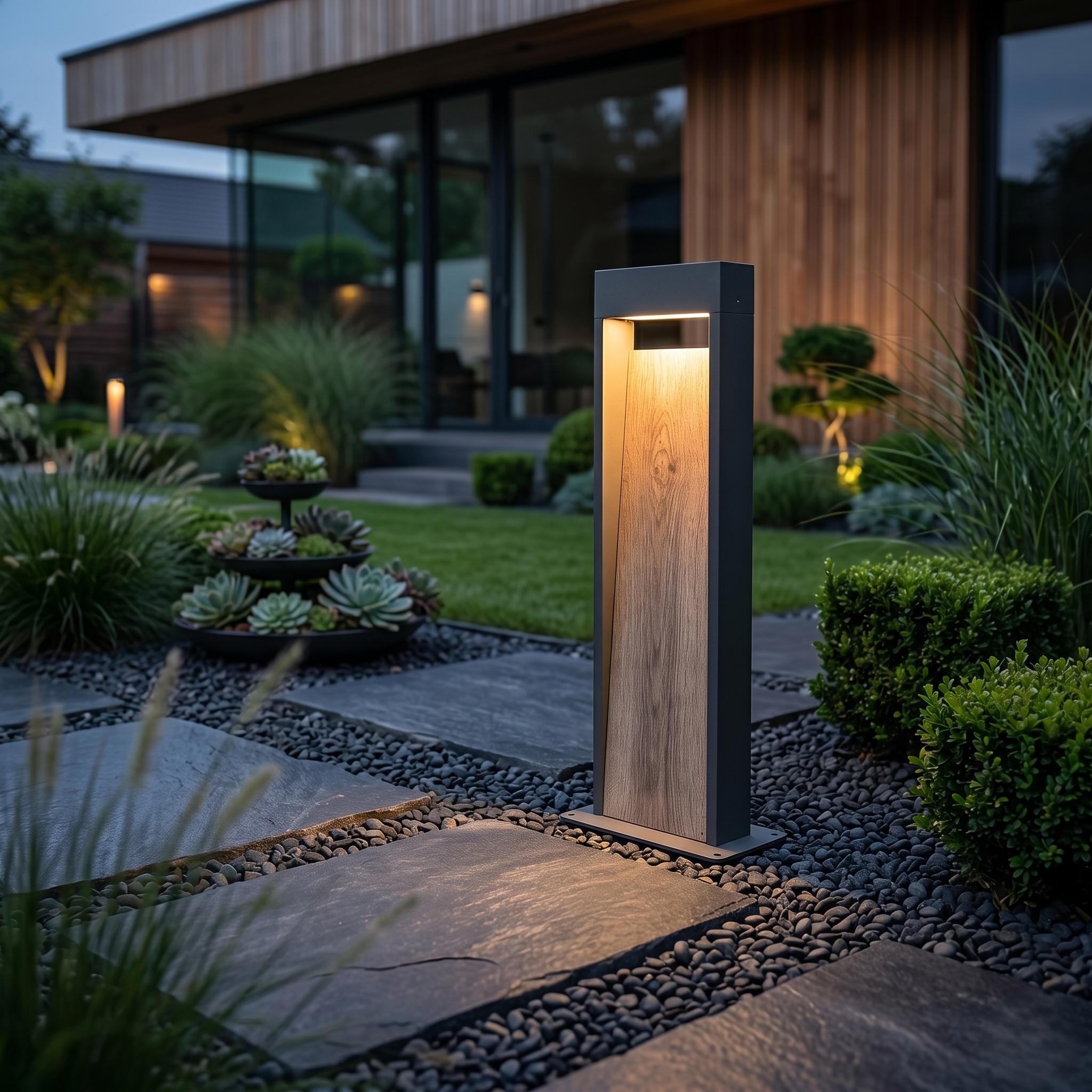Stalp De Gradina LED Premium SALMON 11W 3000K 1200lm 60CM