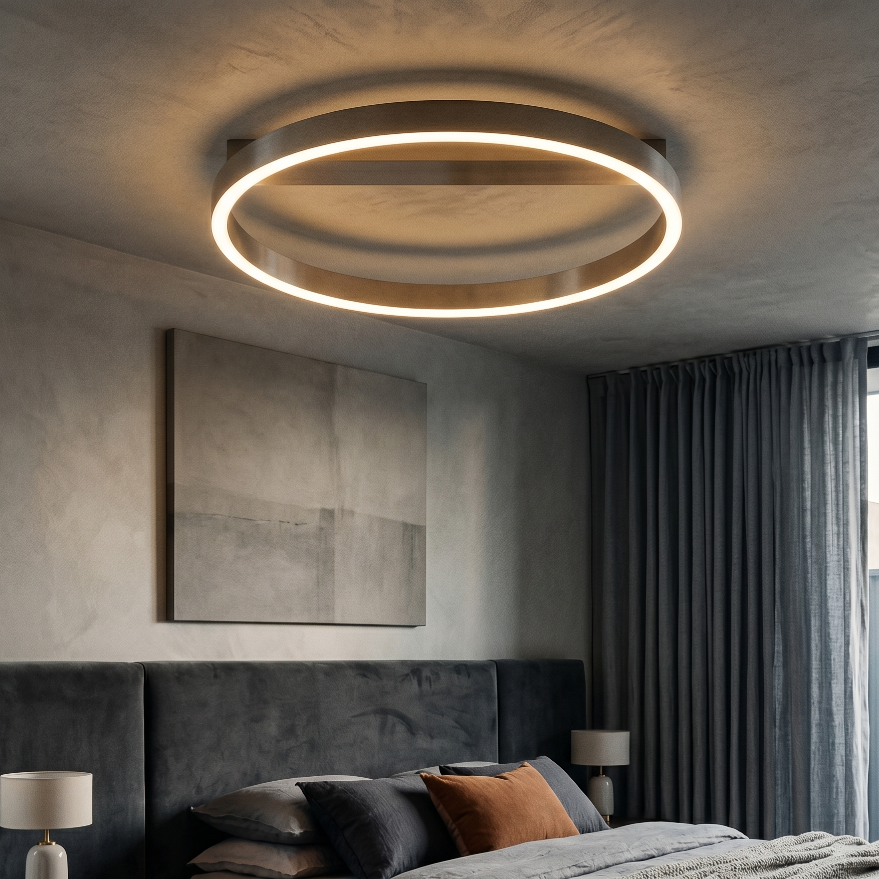 Lustra LED Silver NIMBO Echivalent 200W