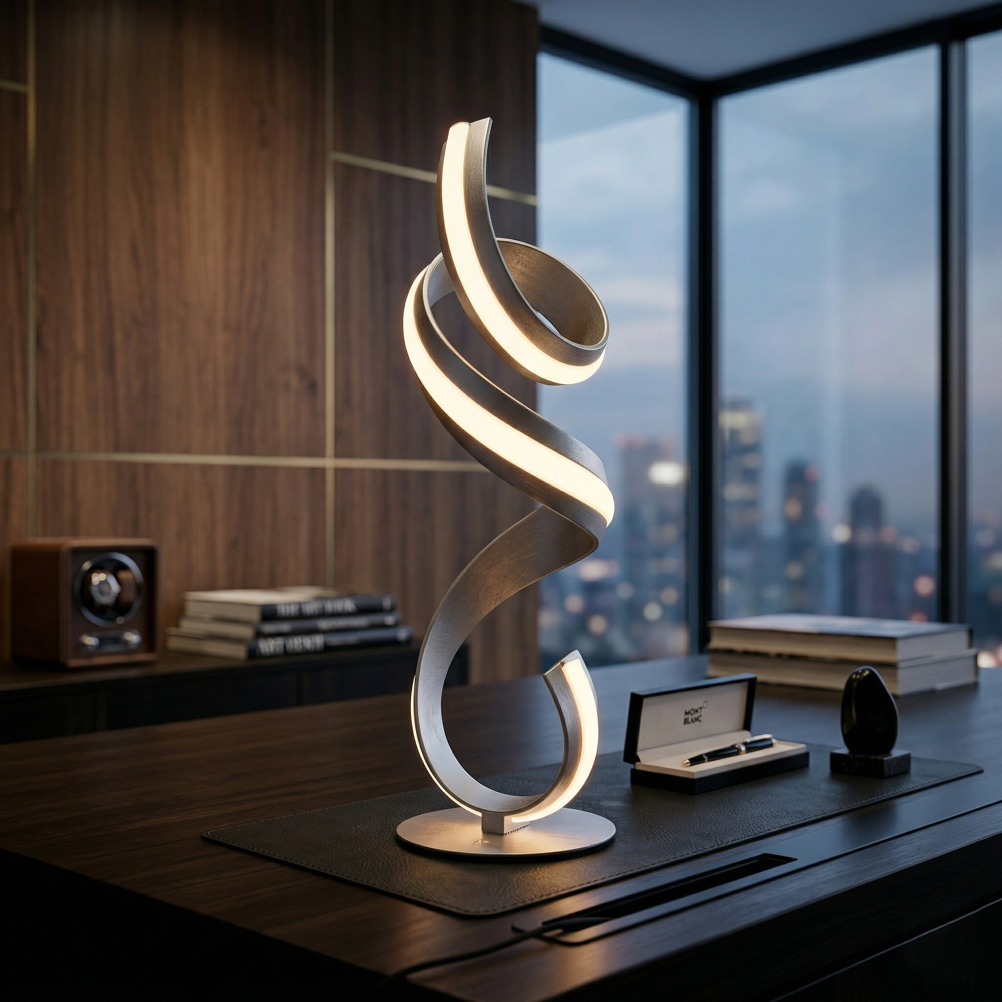 Veioza LED Cisenna Silver 60CM CINQUE Premium