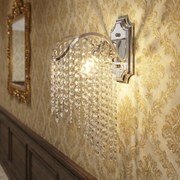 Aplica Cristal FREDA Silver Solo 1xE27