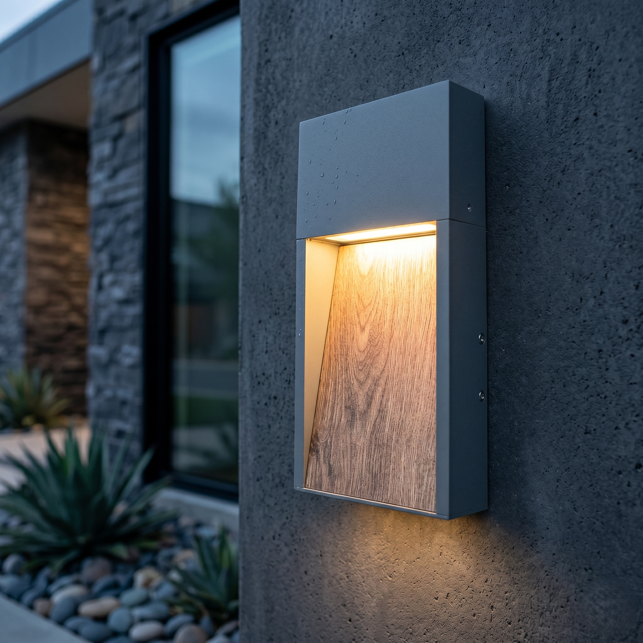 Aplica LED Premium SALMON Exterior 11W 3000K 1200lm