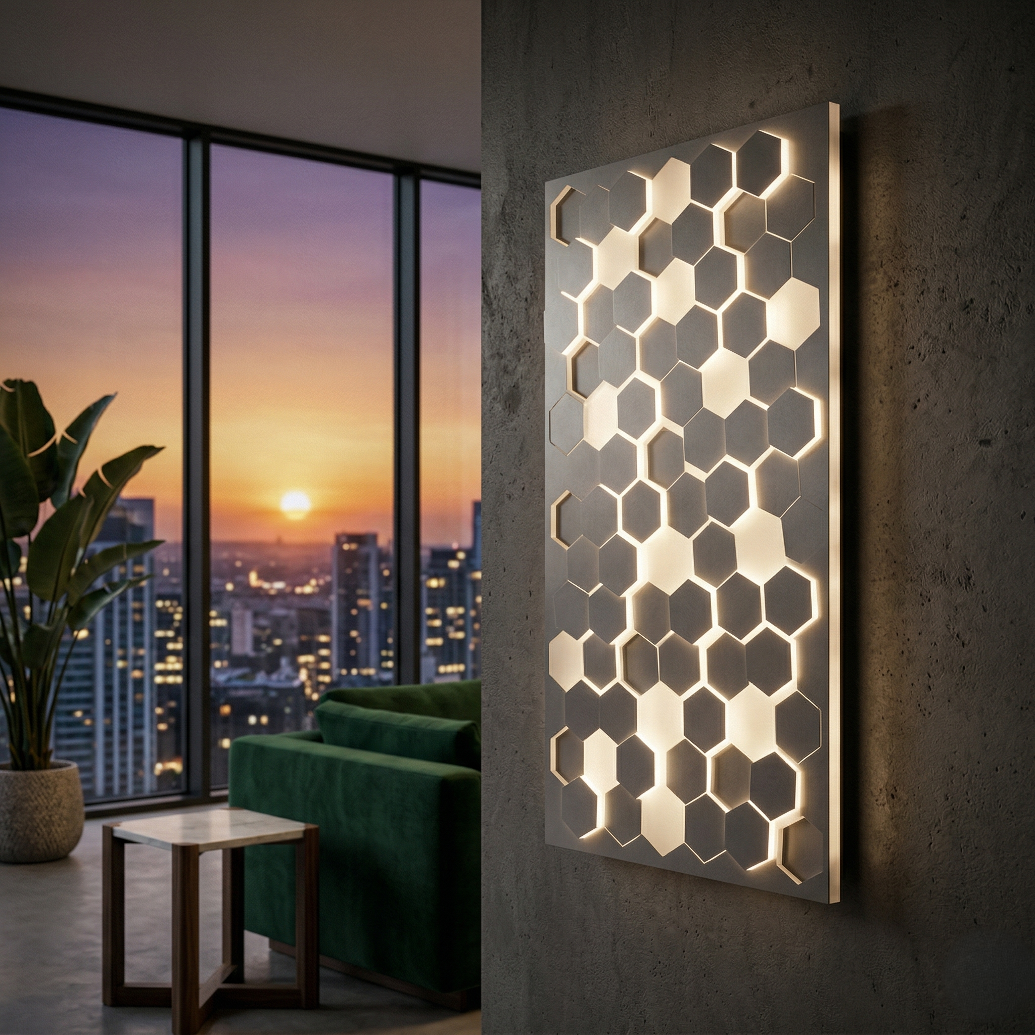 Aplica LED Cifavo Black 115CM CINQUE Premium
