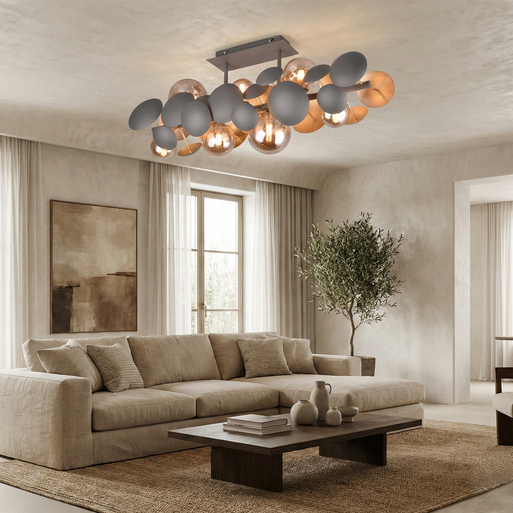 Lustra Abajur Luxury BUBBLE