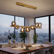 Lustra Abajur Fumuriu GOLD Liniara DX220-7