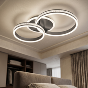 Lustra LED Aplicata Silver NOXA Echivalent 300W