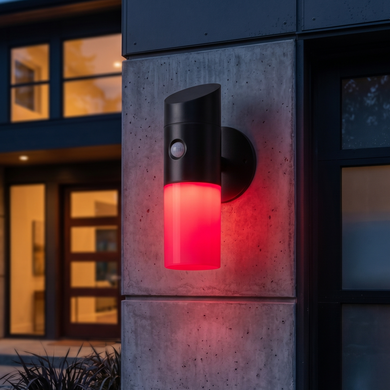 Aplica LED Solara cu Senzor ZAVIO Exterior Neagra Premium
