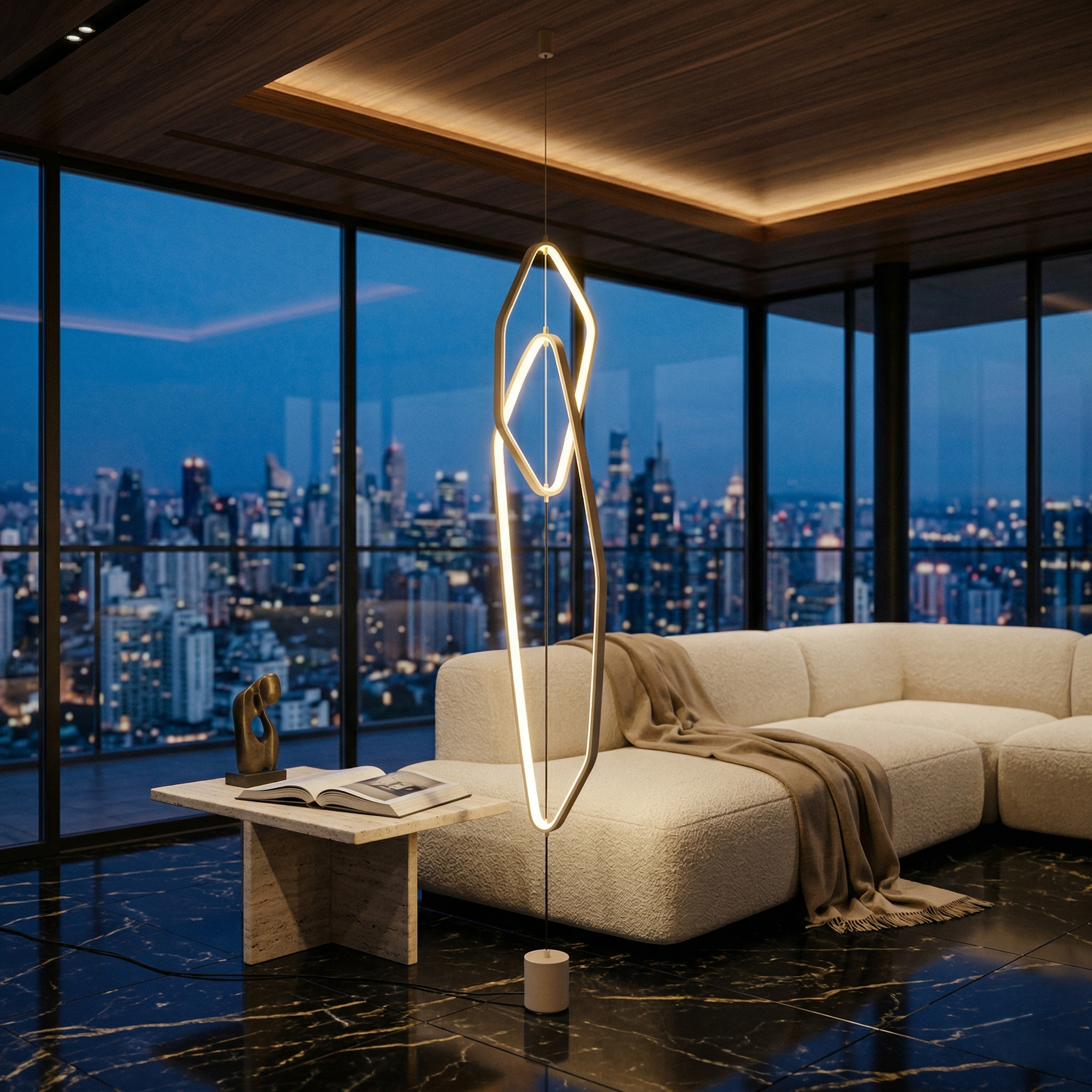 Lampadar Civasto Beige 140CM CINQUE Premium