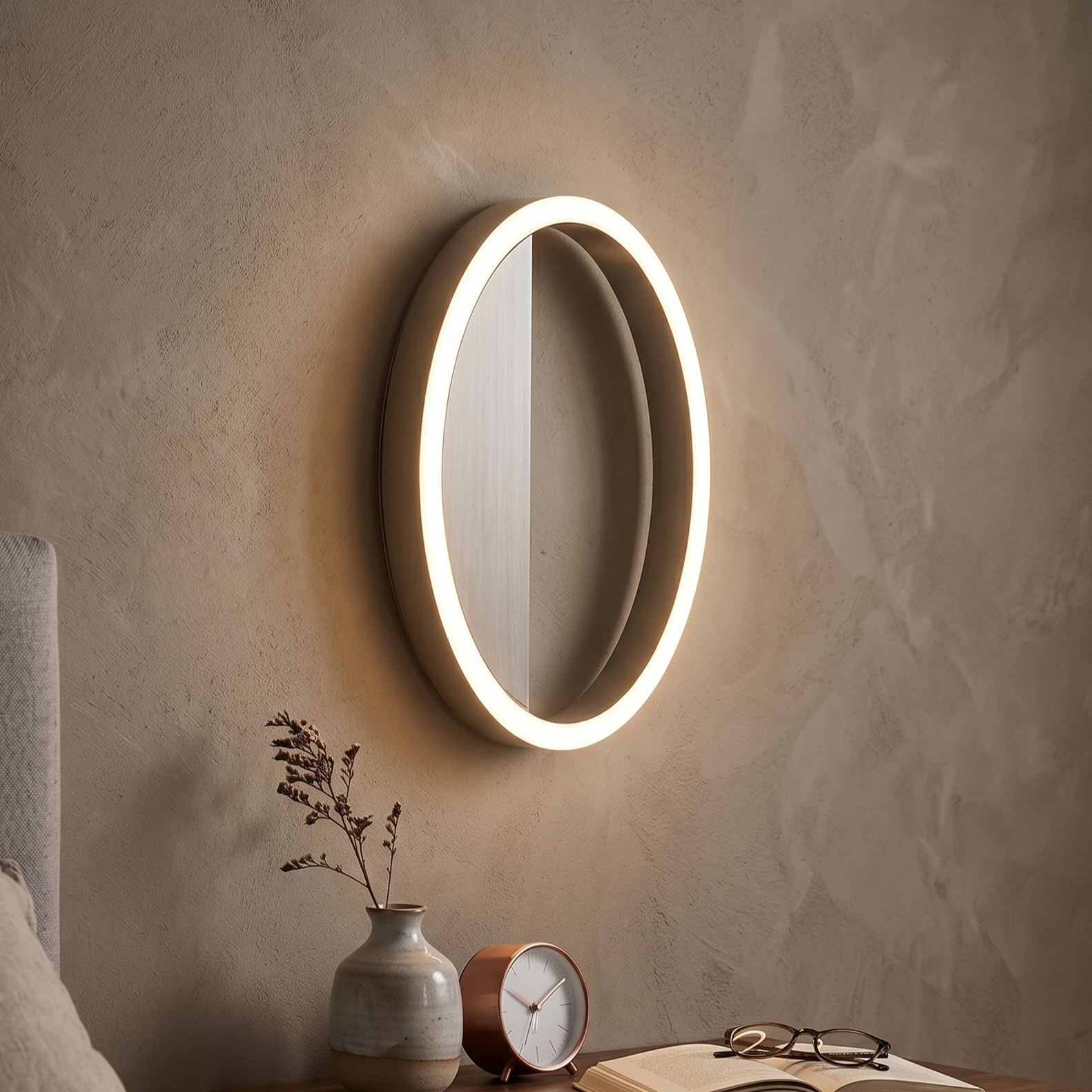 Aplica LED Silver NIMBO Echivalent 100W