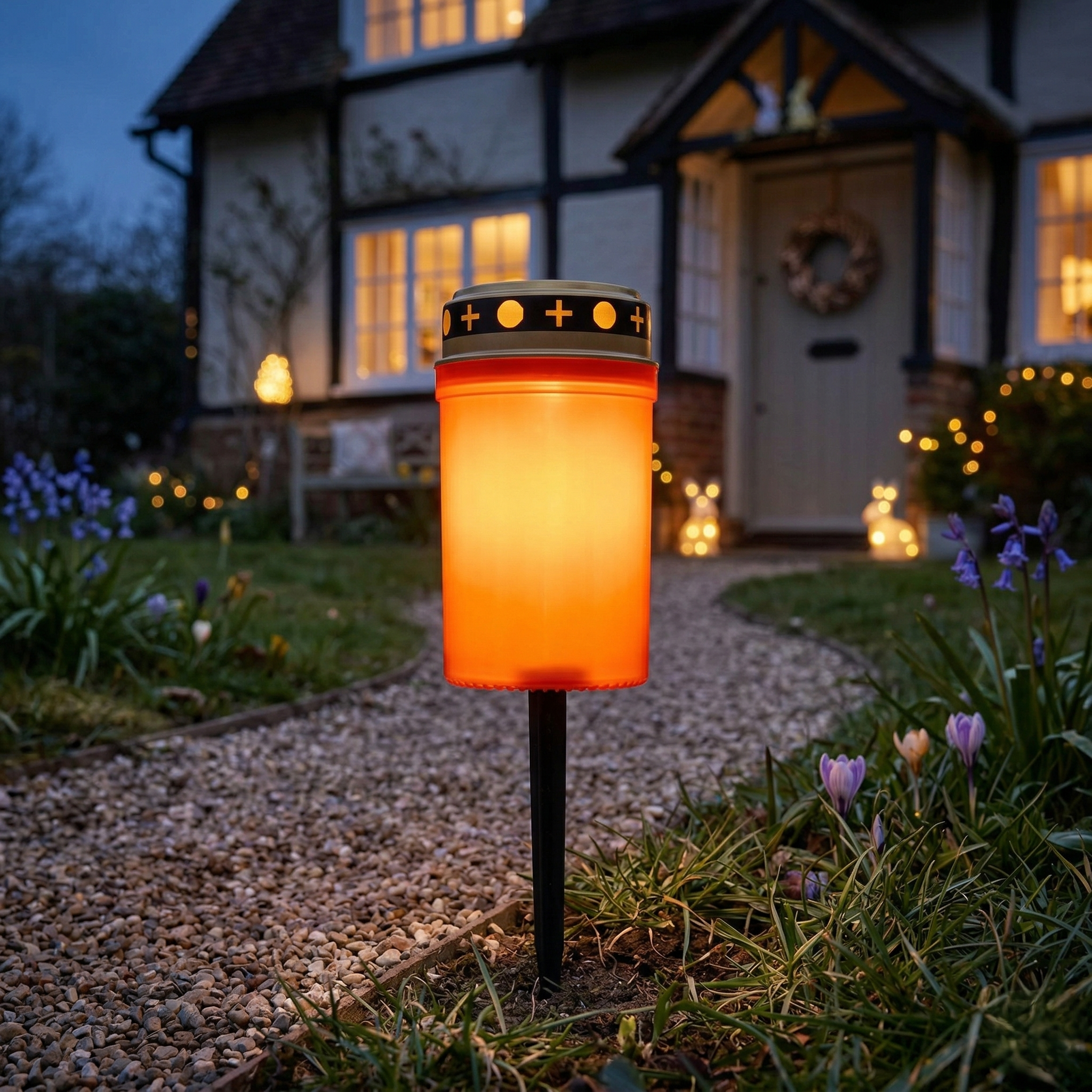 Lampa LED Solara Lumanare Decorativa