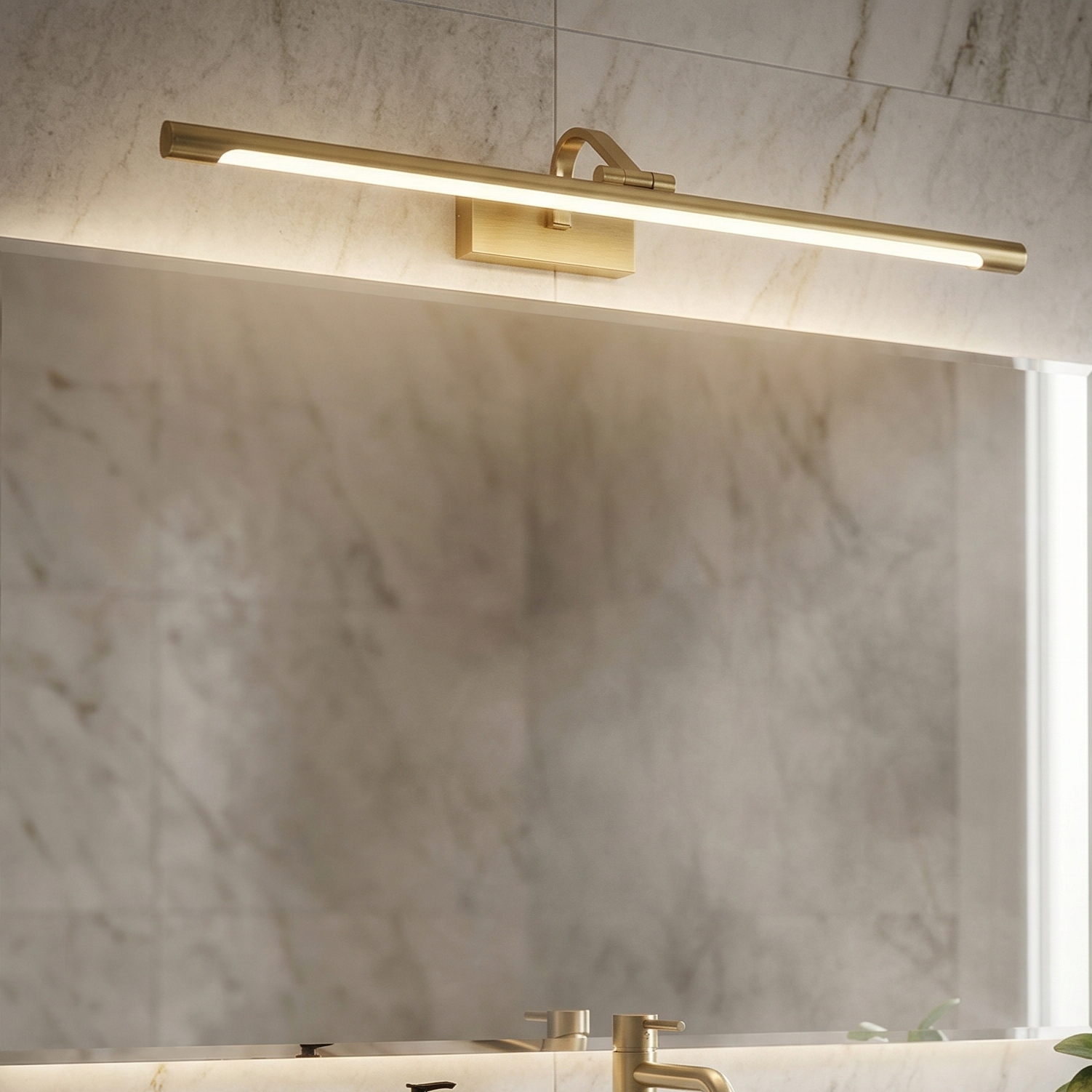 Aplica LED Baie Orientabila GOLD Antique 44CM